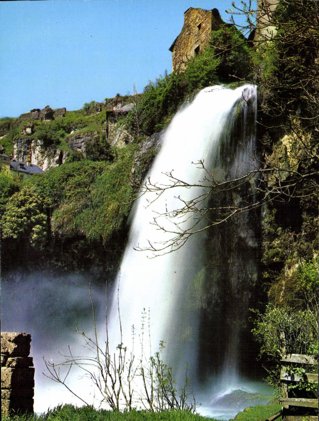 CPM Salles la Source Aveyron La Cascade