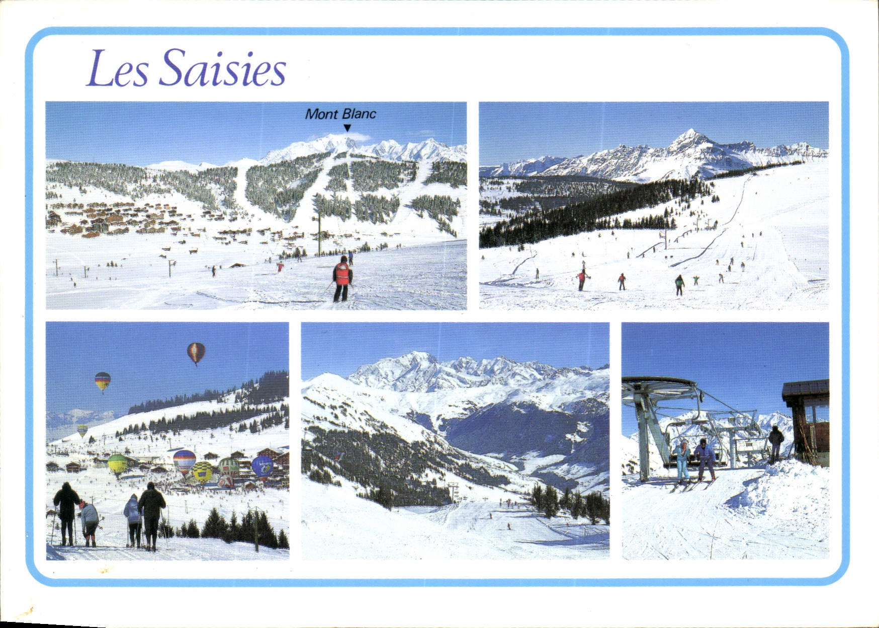 CPM Images de Savoie Le Beaufortain Les Saisies 