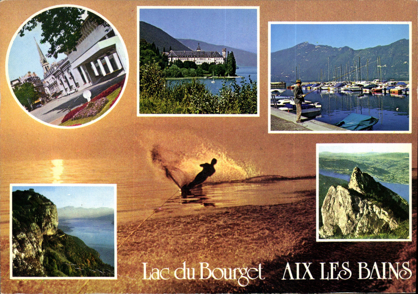 CPM Lac du Bourget Aix les Bains Ski nautique