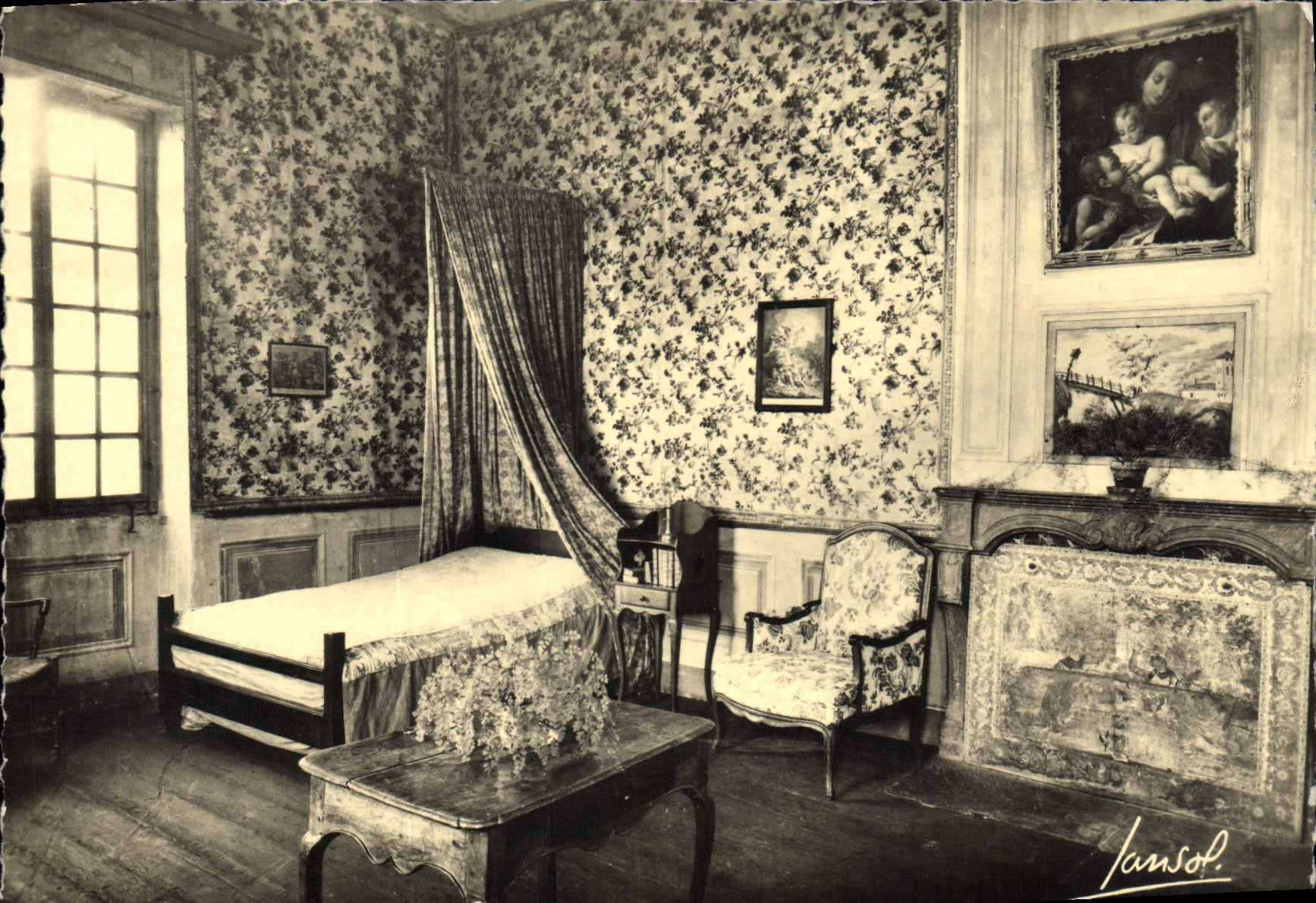 CPM Les Charmettes Habitation Campagnarde de JJ Rousseau et Madame de Warens en 1736 1740