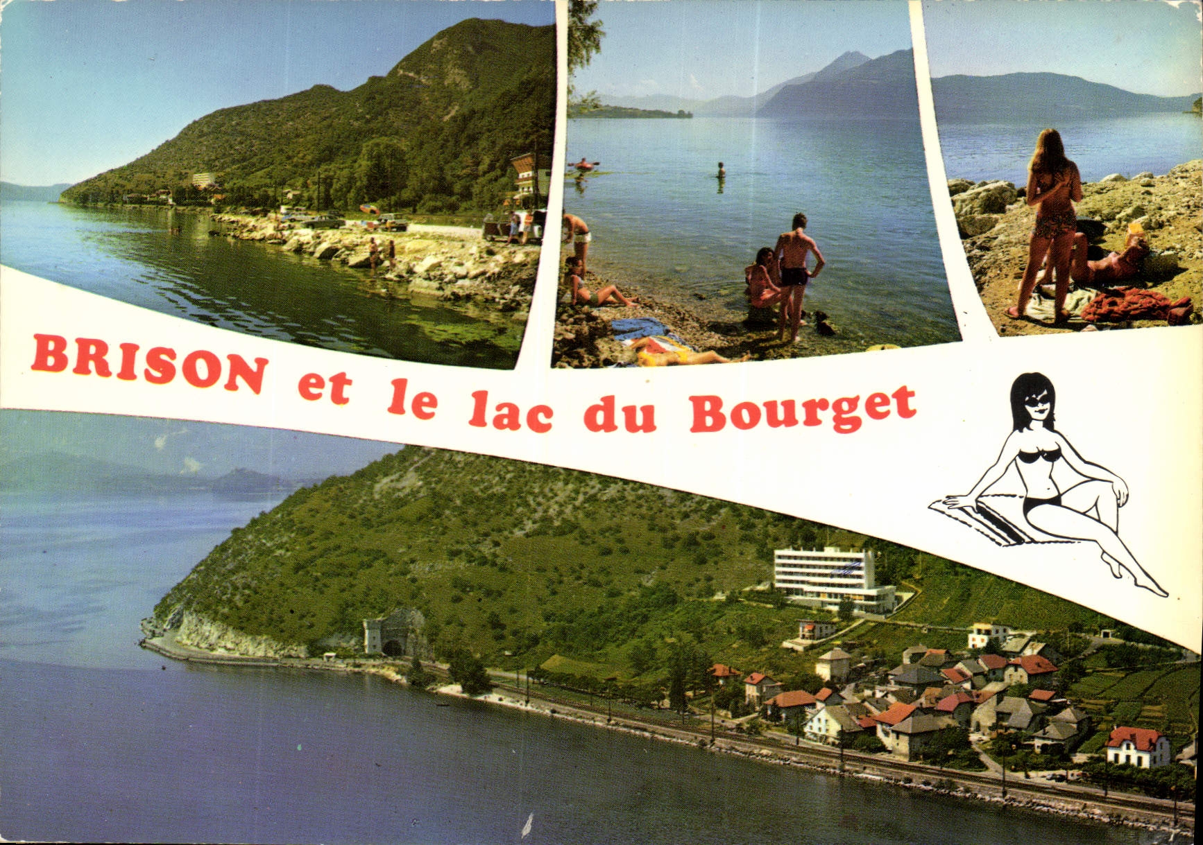CPM Brison et le lac du Bourget