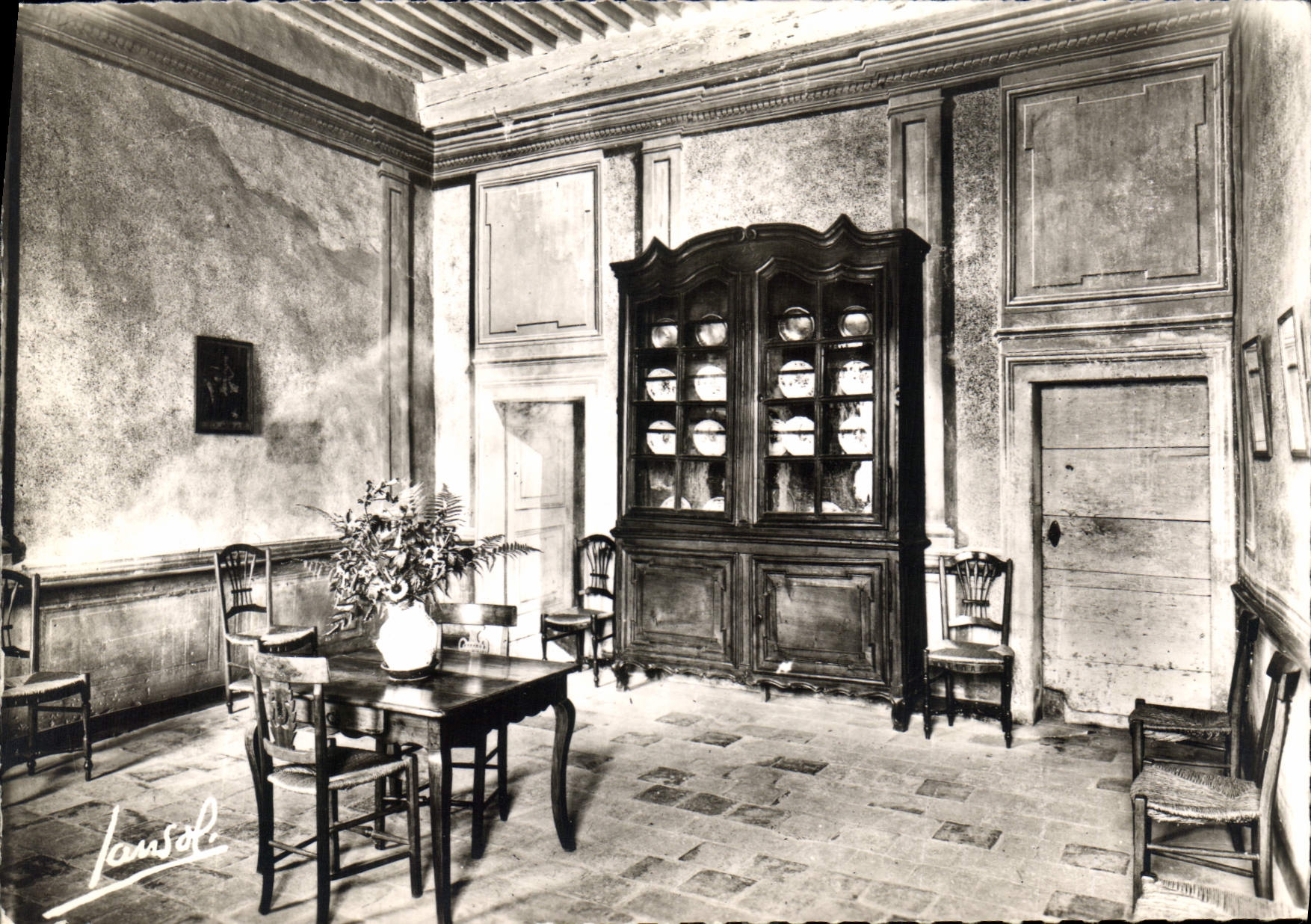 CPM Les Charmettese Habitation campagnarde de JJ Rouseau 