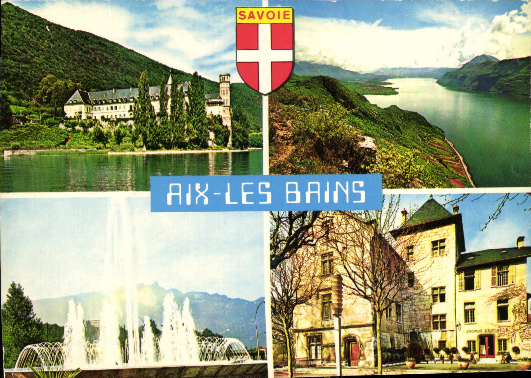 CPM Aix les Bains L'Abbaye d'Hautecombe