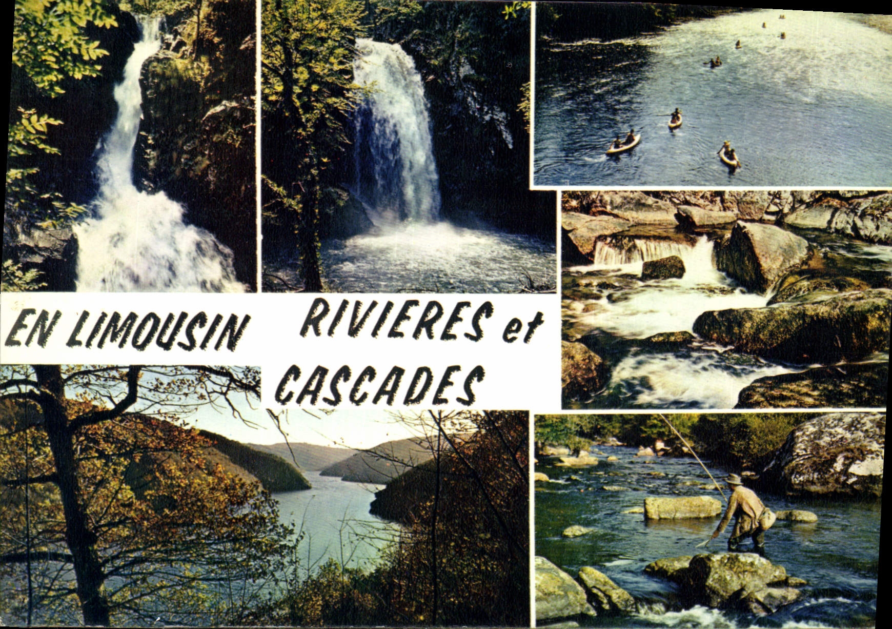 CPM En Limousin Rivieres et Cascades