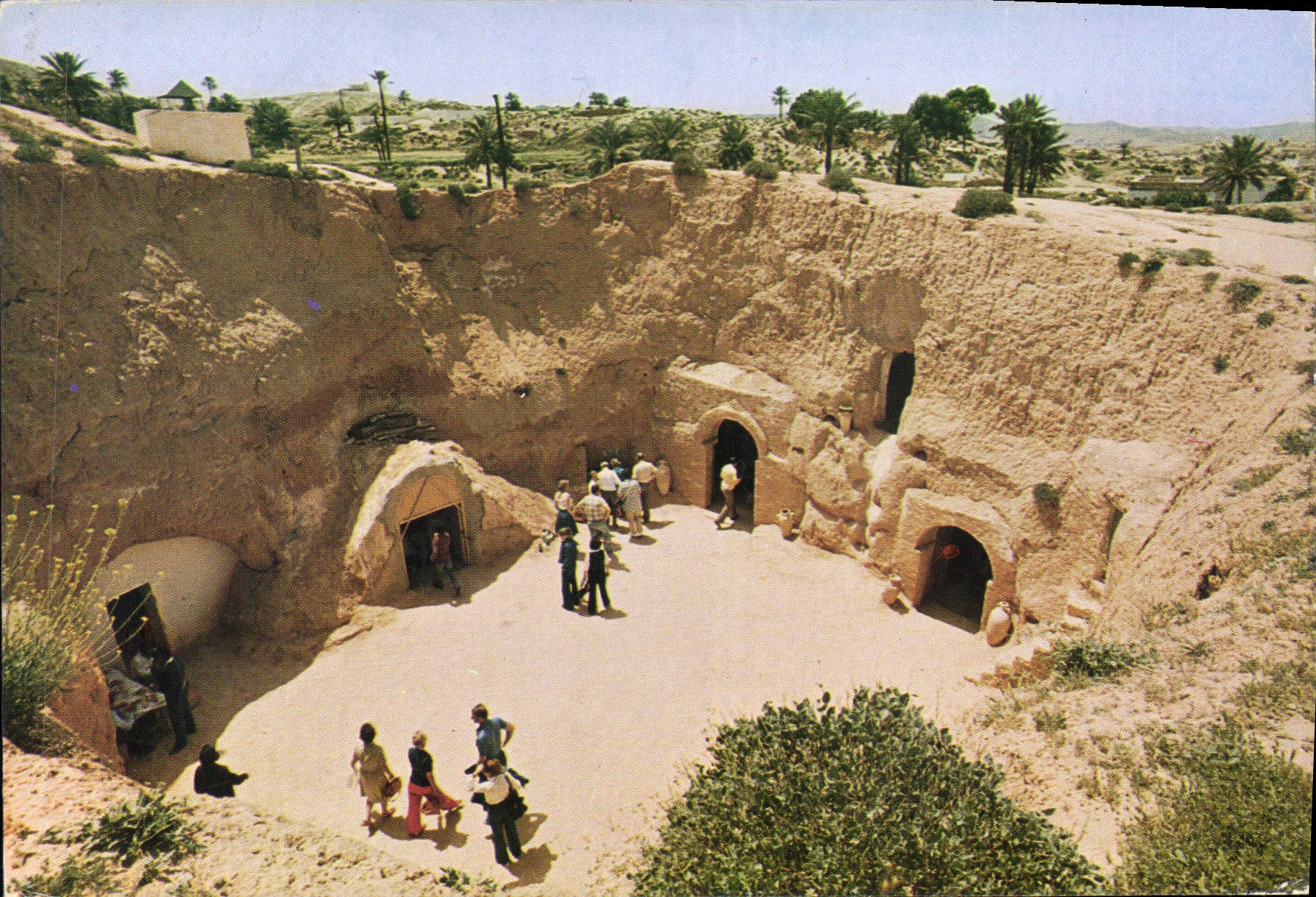 CPM Tunisie Matamata Habitations troglodytes 