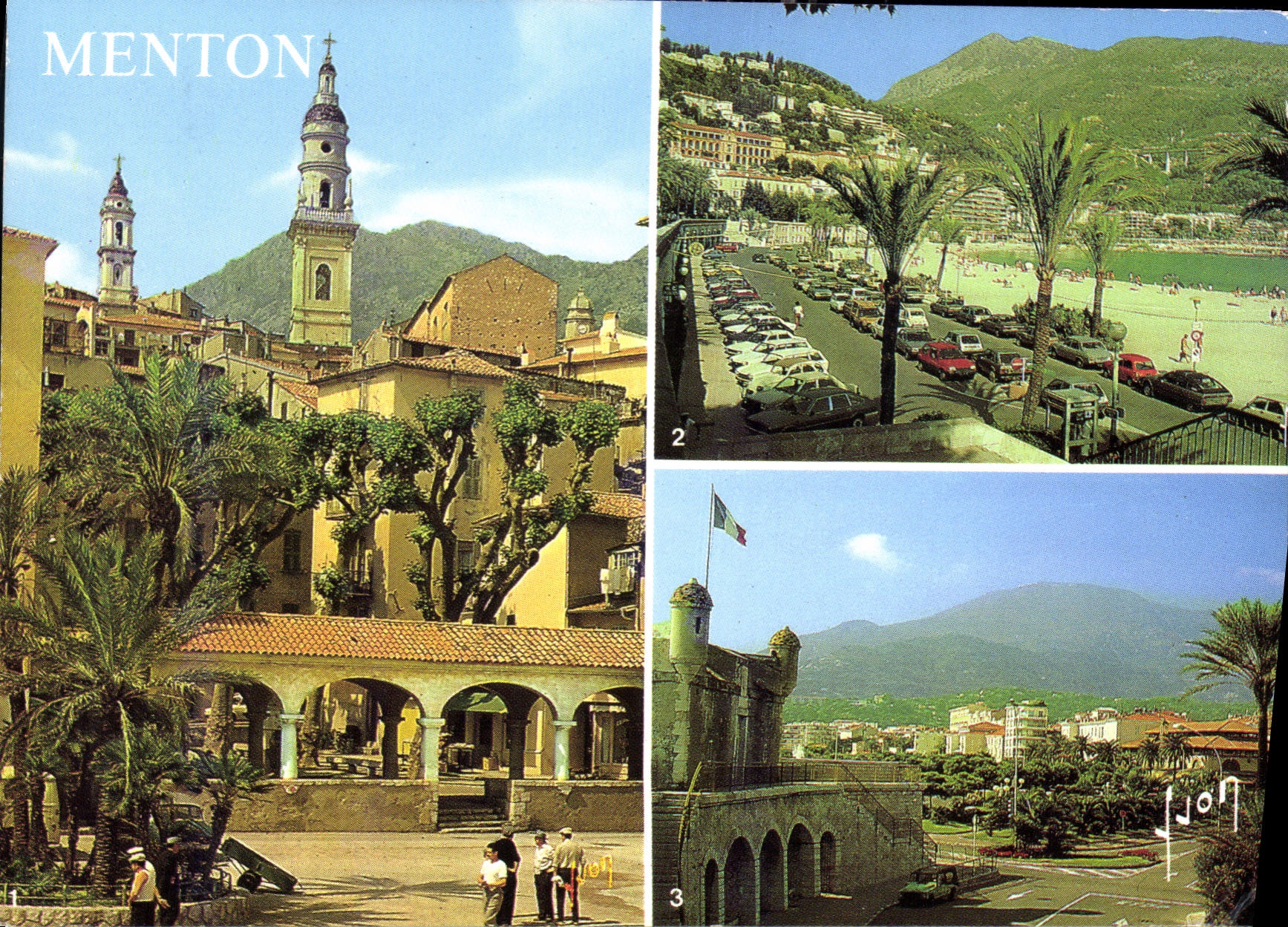 CPM La Cote d'Azur Menton Alpes Maritimes  