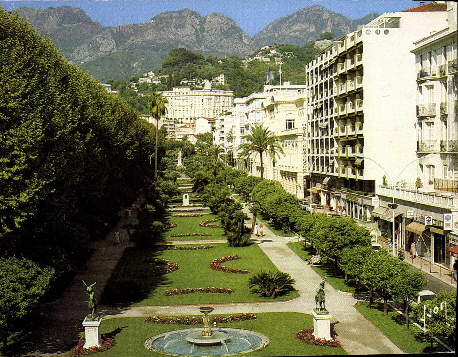 CPM La Cote d'Azur Menton Alpes Maritimes  