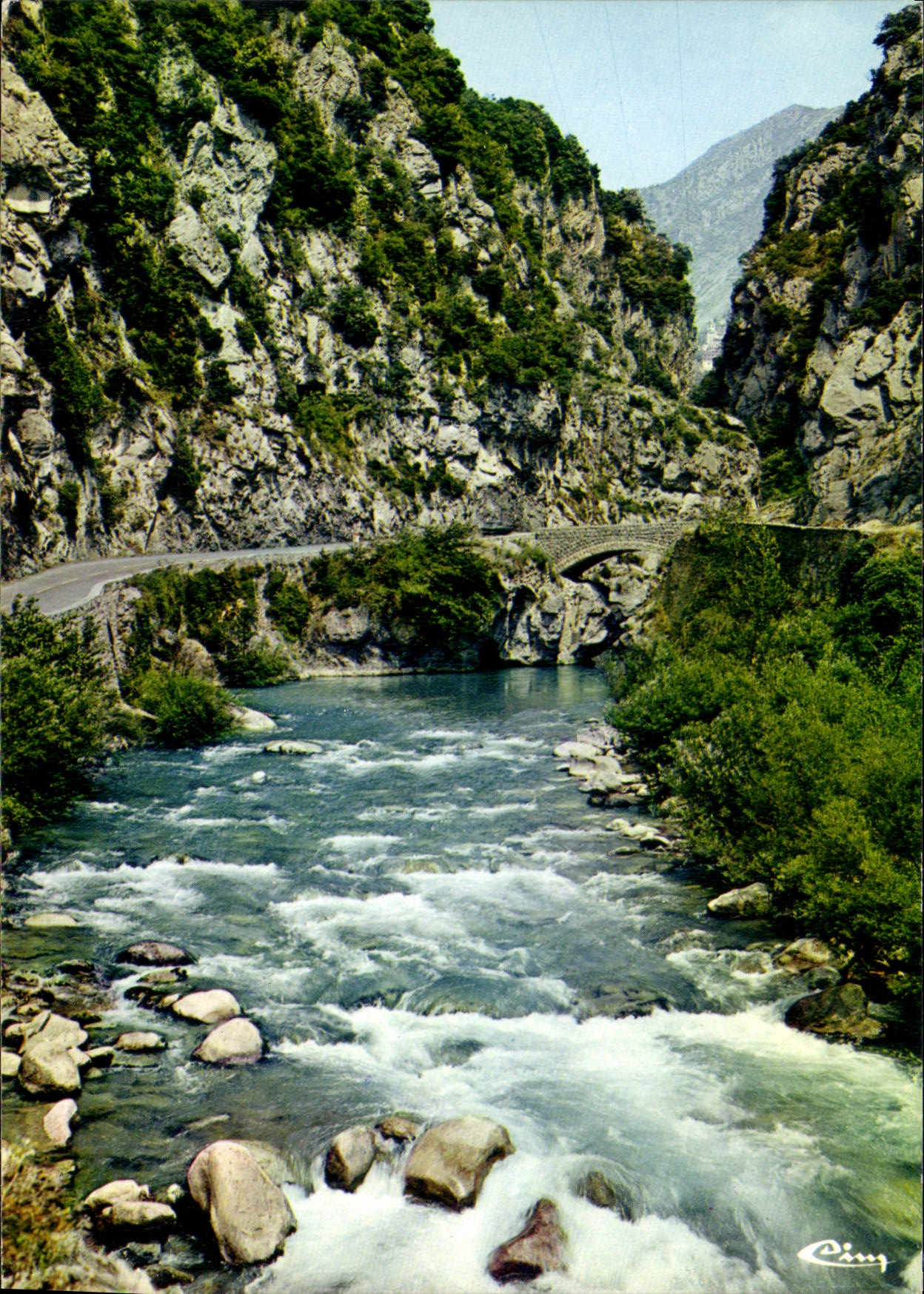 CPM La vallee de la Roya Alpes Mar 