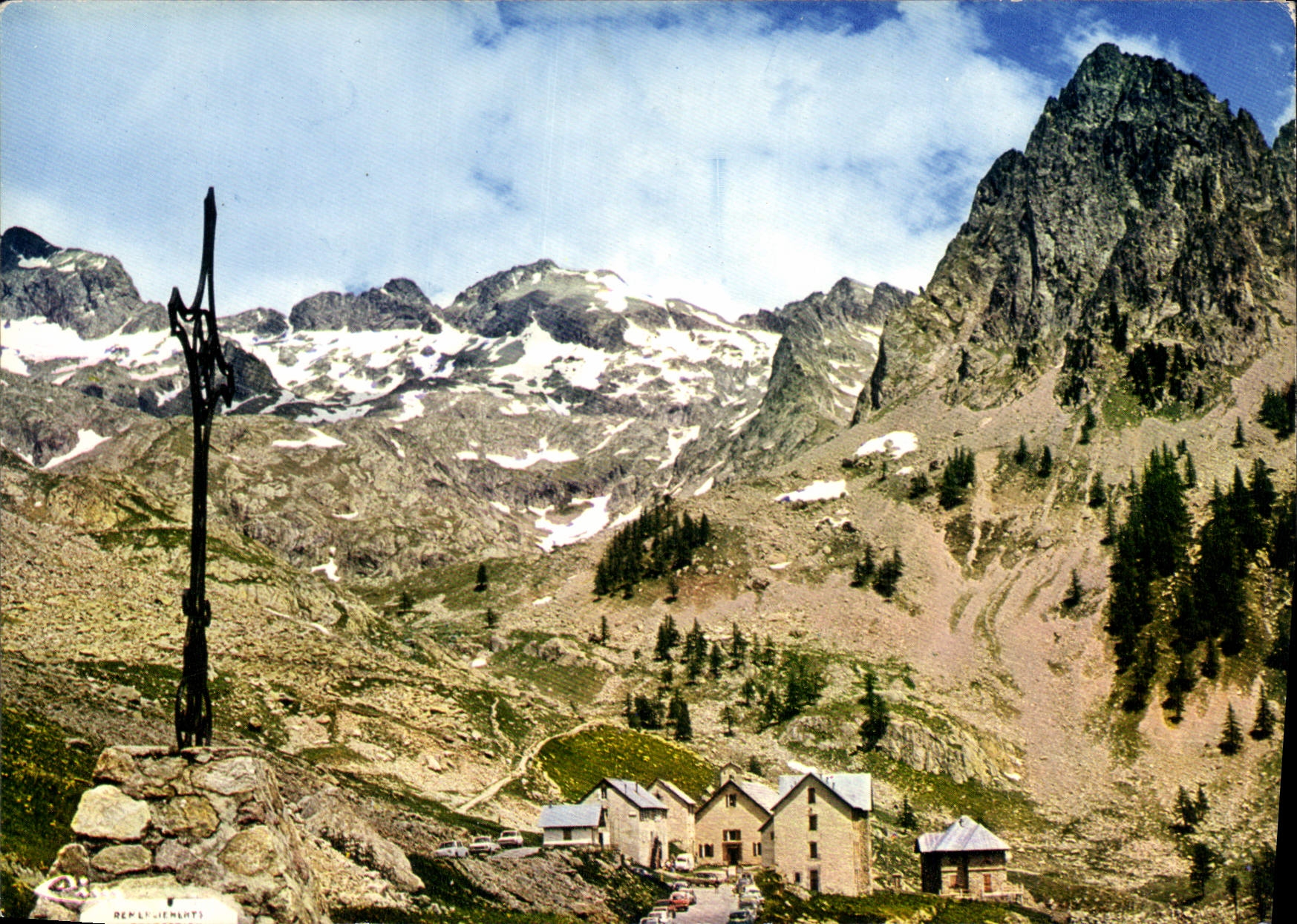 CPM St Martin Vesubie Alpes Mar Station Estivale et Hivernale