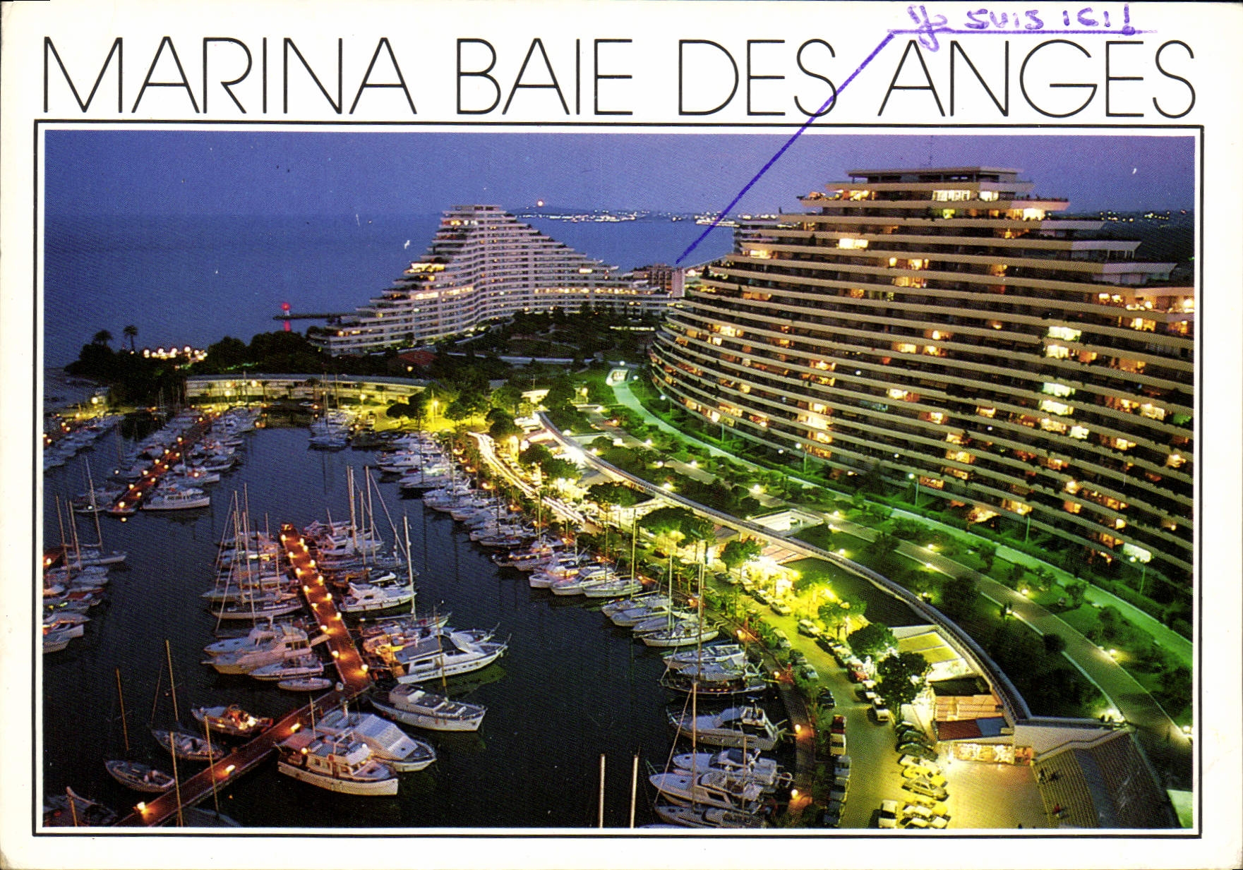 CPM Marina Baie des Anges Villeneuve Loubet Plage