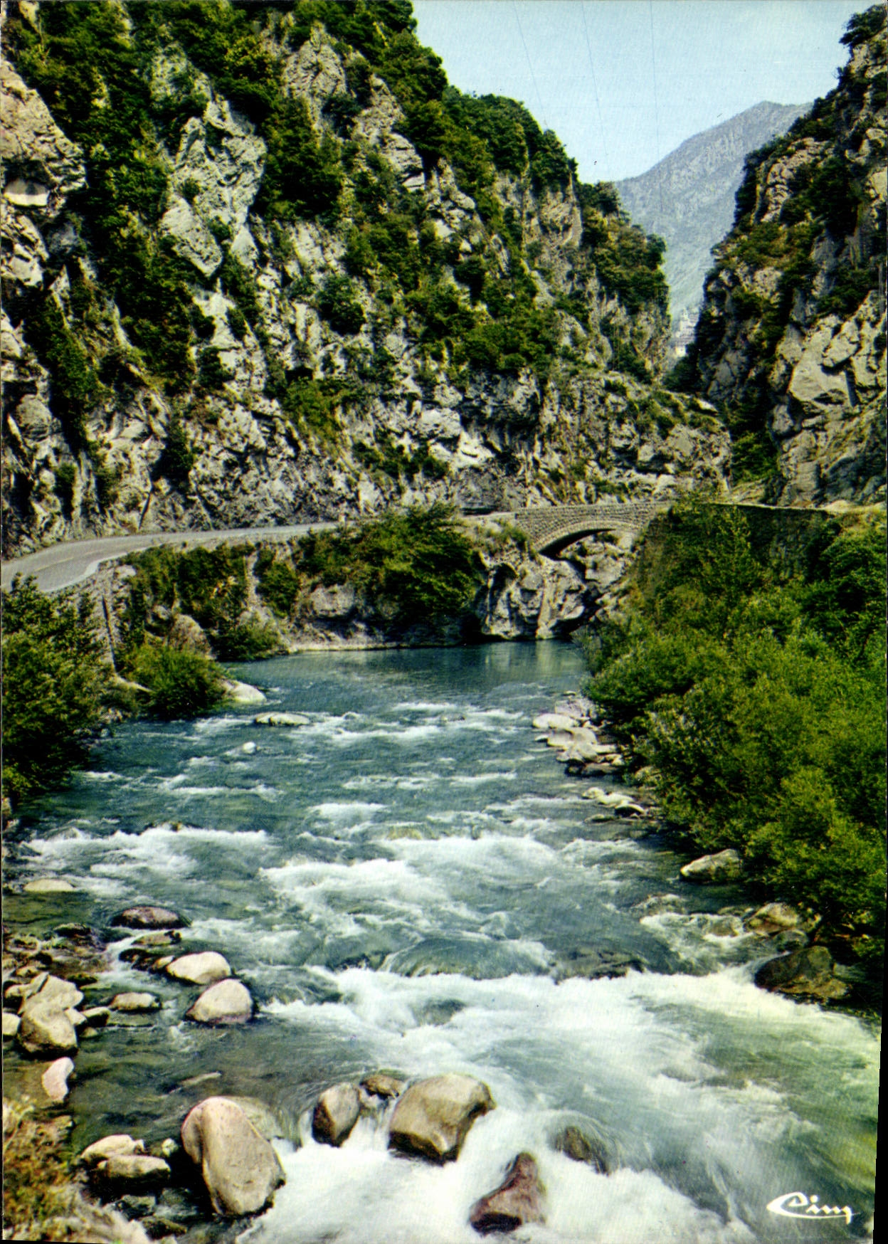 CPM La Vallee de la Roya Alpes Mar 