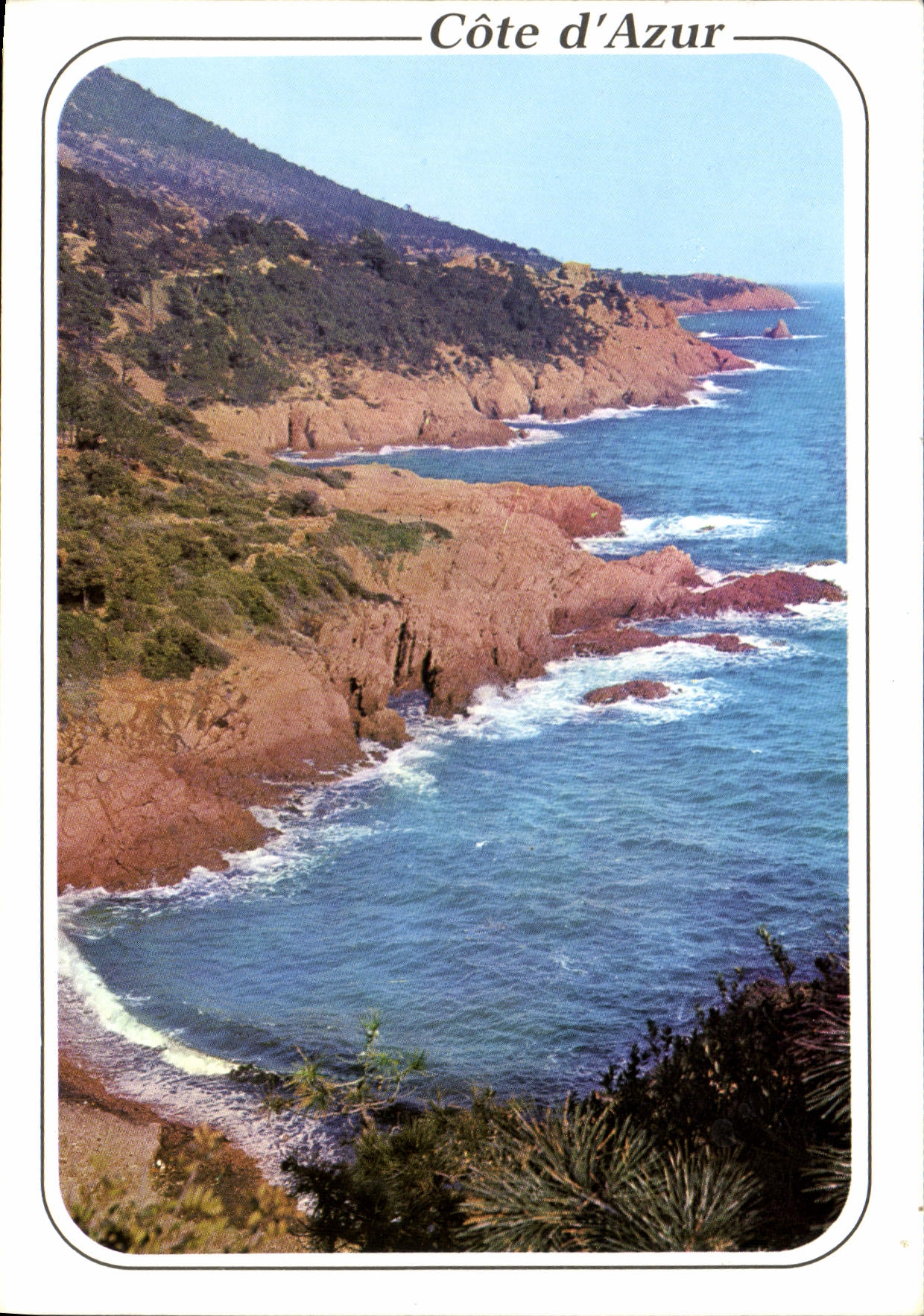 CPM Cote d'Azur French Riviera Corniche de l'Esterel