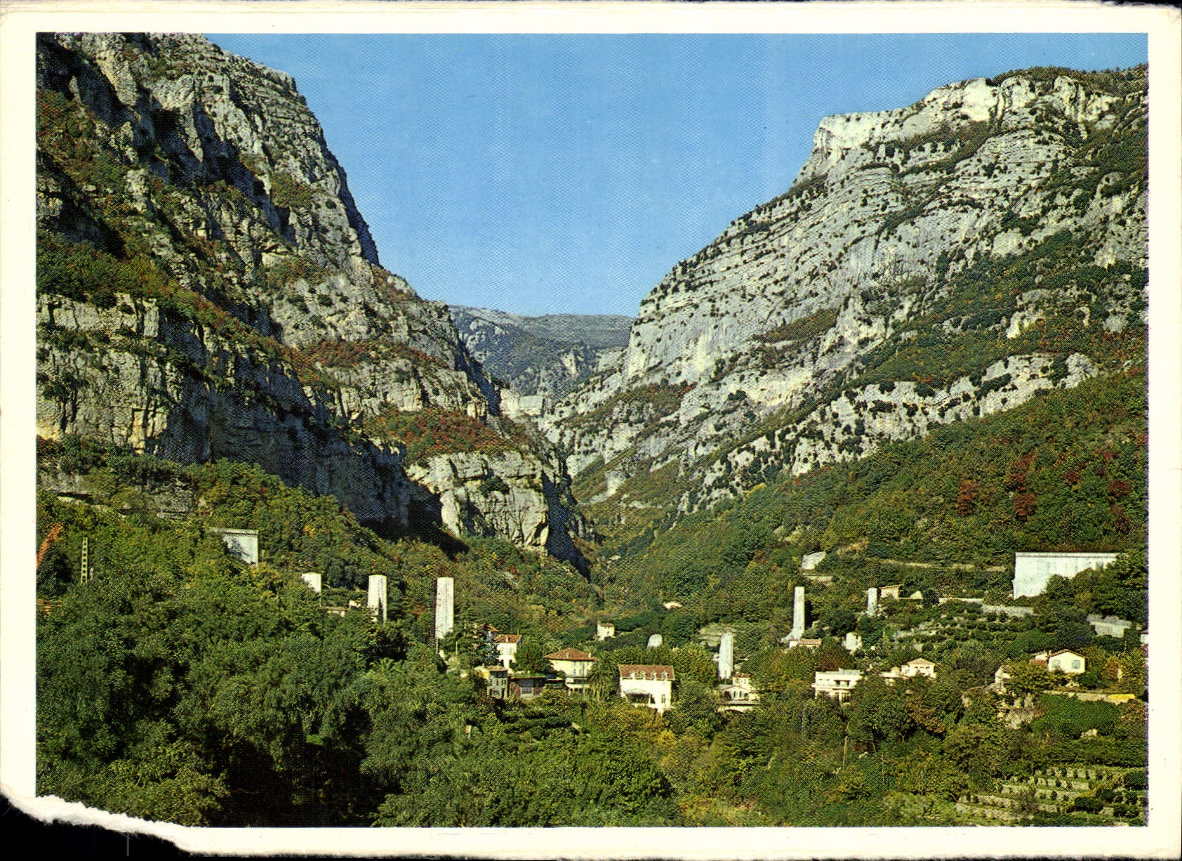 CPM Cote d'Azur French Riviera Escursion des Gorges du Loup