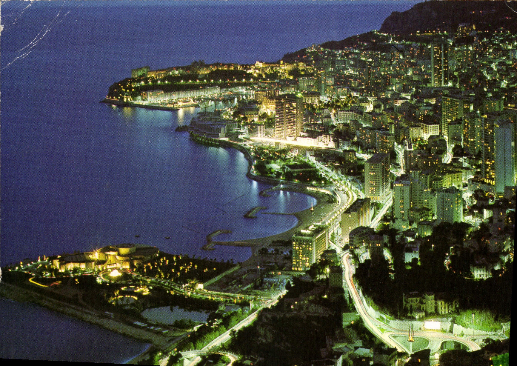 CPM Principaute de Monaco Au premier plan le Casino d'Ete