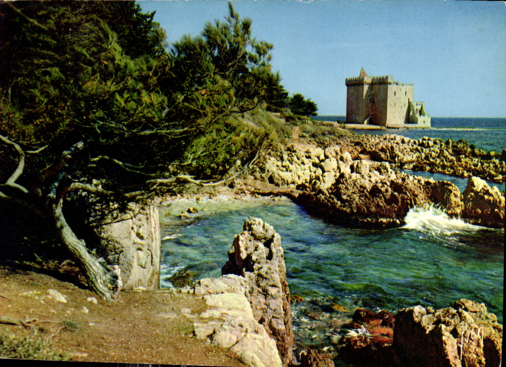 CPM Couleurs et Lumiere de France La Cote d'Azur miracle de la nature Ile Saint Honorat 