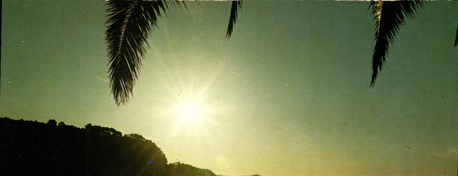 CPM Effet de Lumiere Sur la Mediterranee