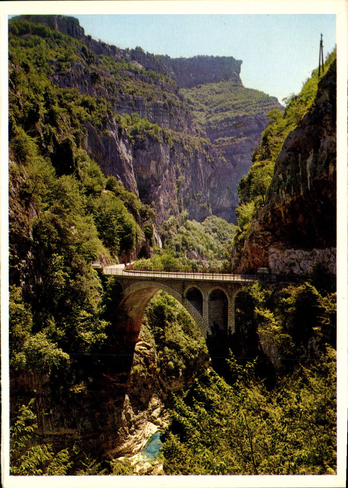 CPM Excurion des Gorges du Loup Le Pont de l'Abime