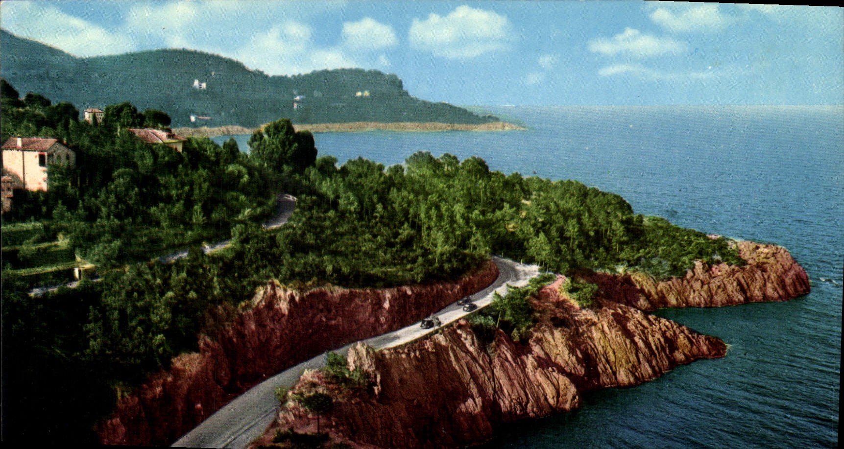 CPM Cote d'Azur Le Trayas La Corniche d'Or et le Pointe Notre Dame