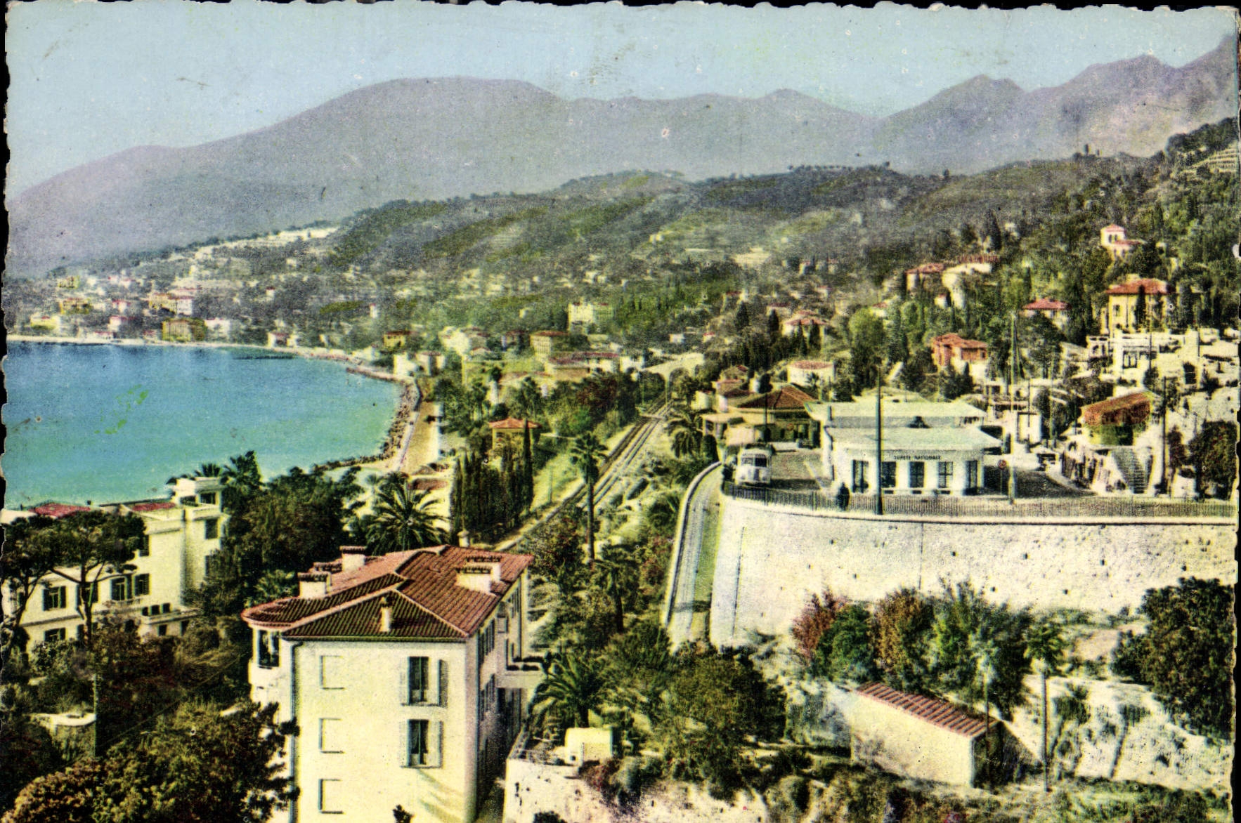 CPM La Cote d'Azur Menton Garavan Vue generale