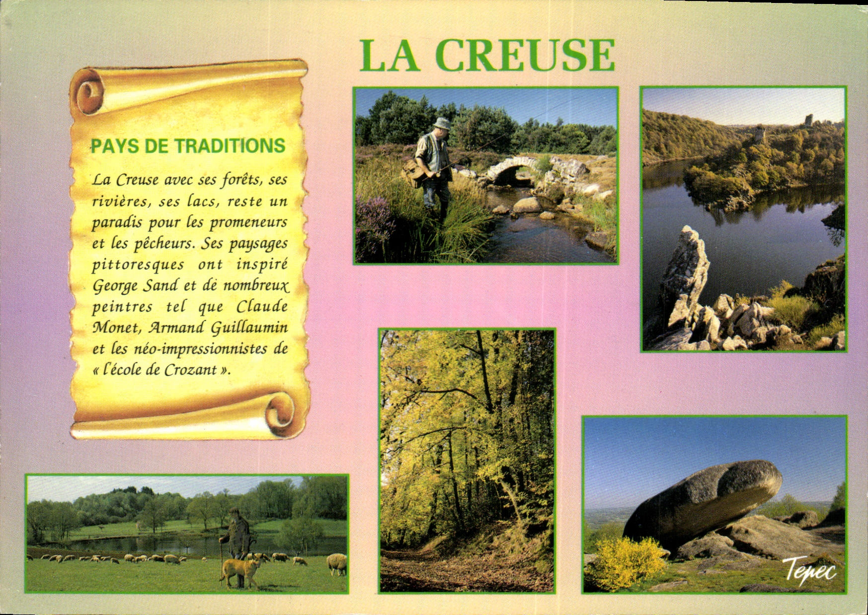 CPM La Creuse Pays de traditions