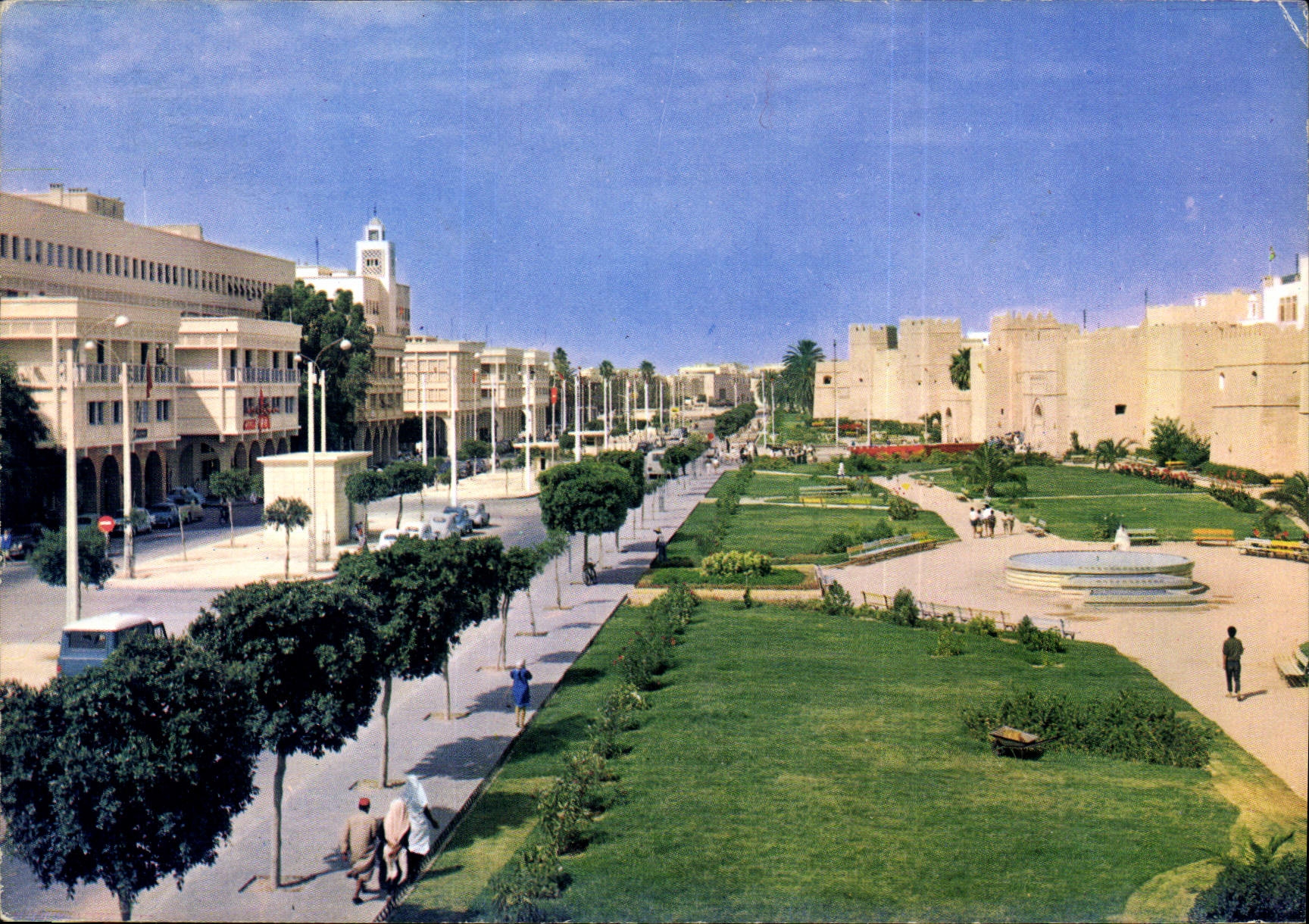 CPM Sfax le Boulevard exterieur 