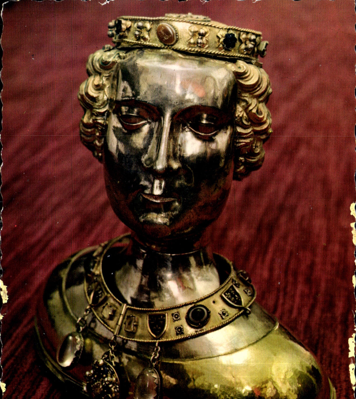 CPM Chambon sur Voueize Creuse Buste reliquaire de Sainte Valerie Piece d'artevrerie du XV siecle