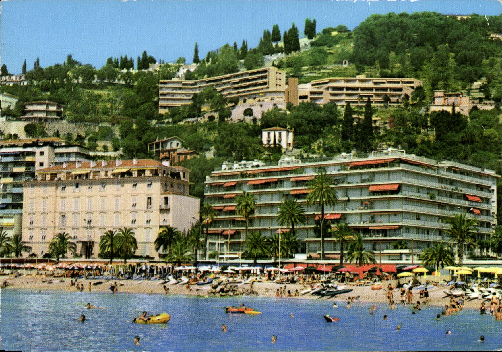 CPM Cote d'Azur Menton A M les Plages et la Promenade
