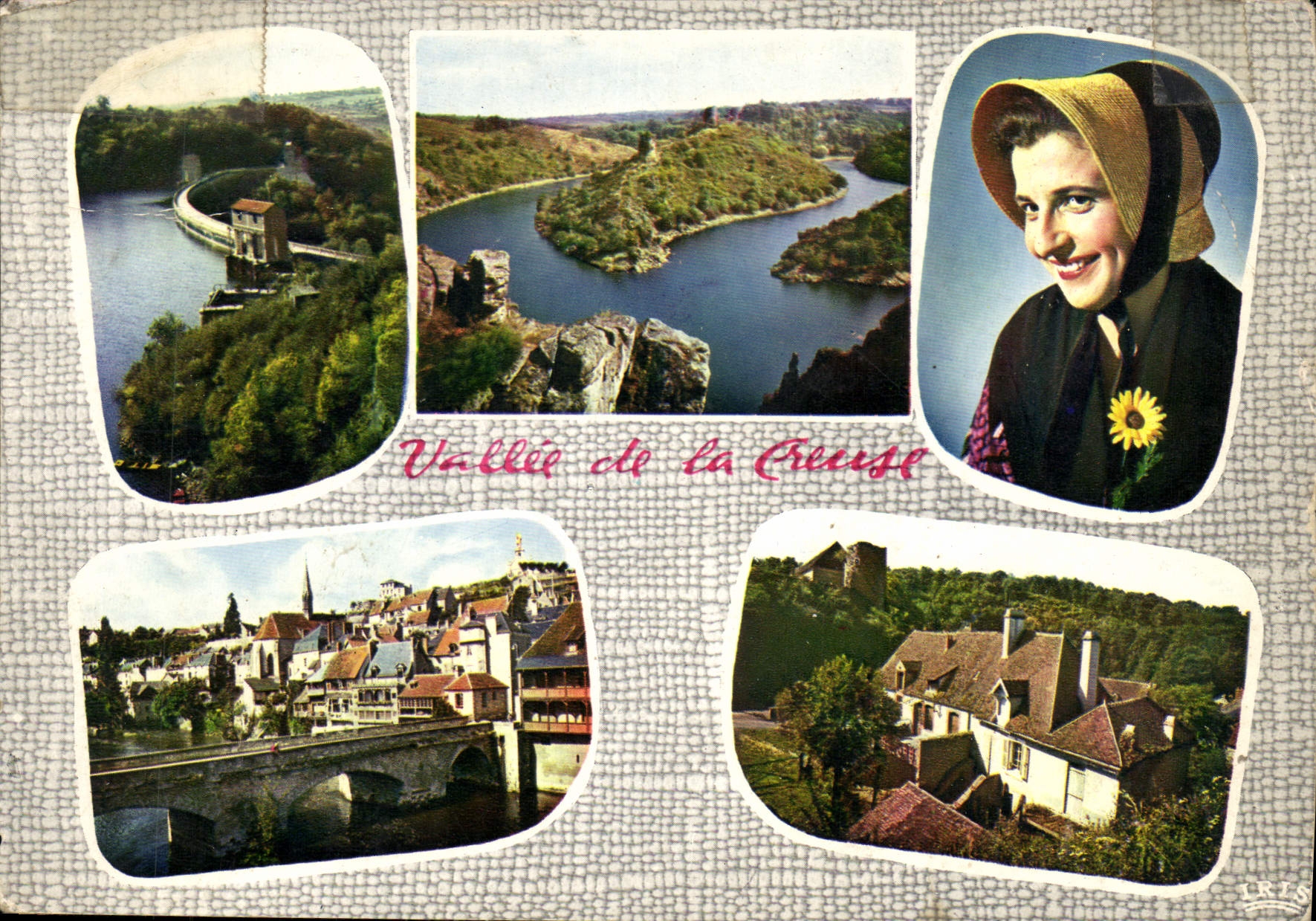 CPM Souvenir de la Vallee de la Creuse