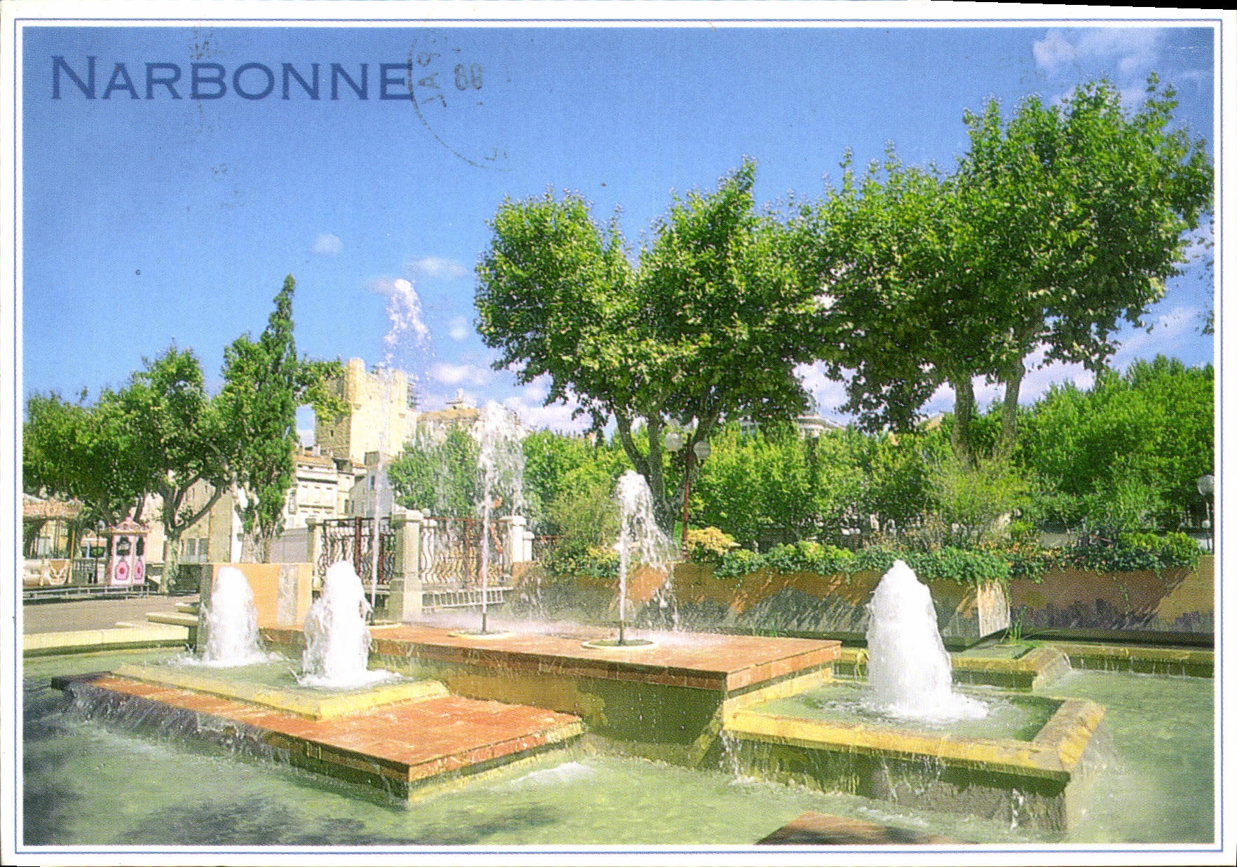CPM Littoral Languedocien Narbonne Fontaine de l'Esplanade