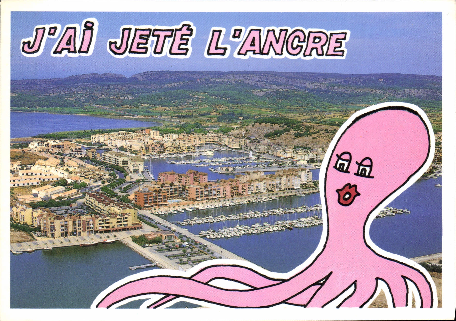 CPM Port Gruissan vue generale de station Pieuvre