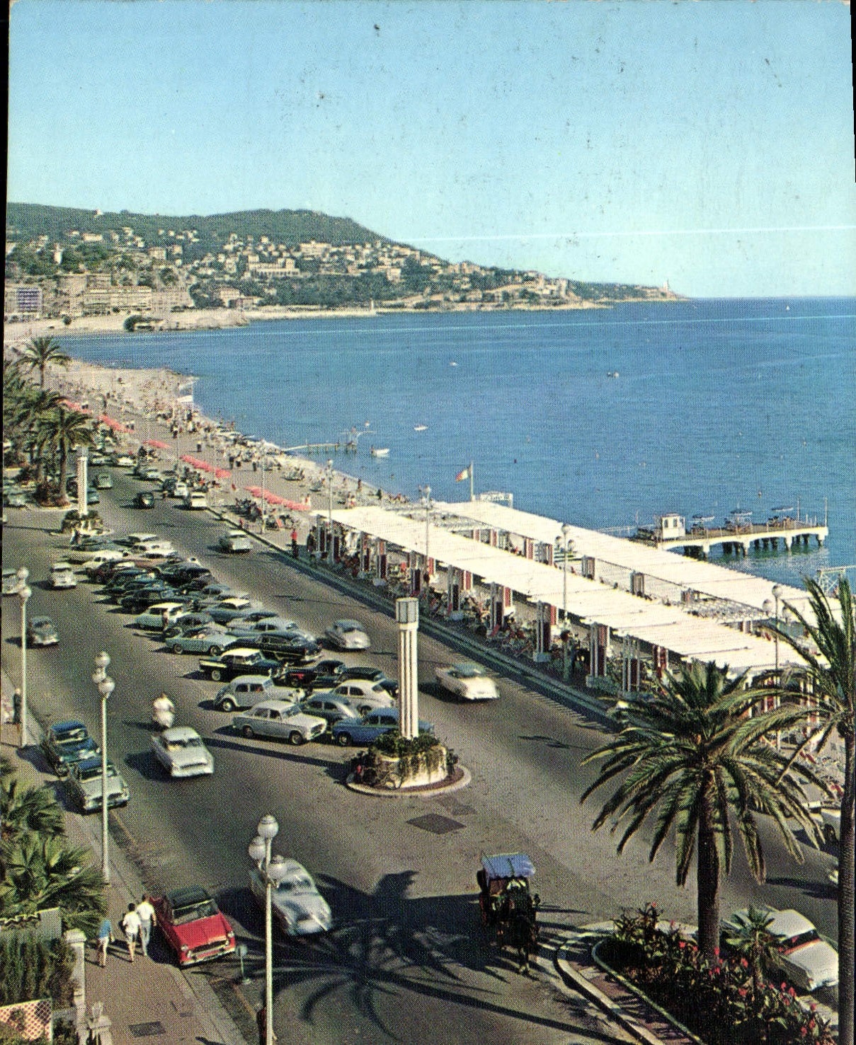 CPM Nice la Promenade des Anglais le Mont Boron 