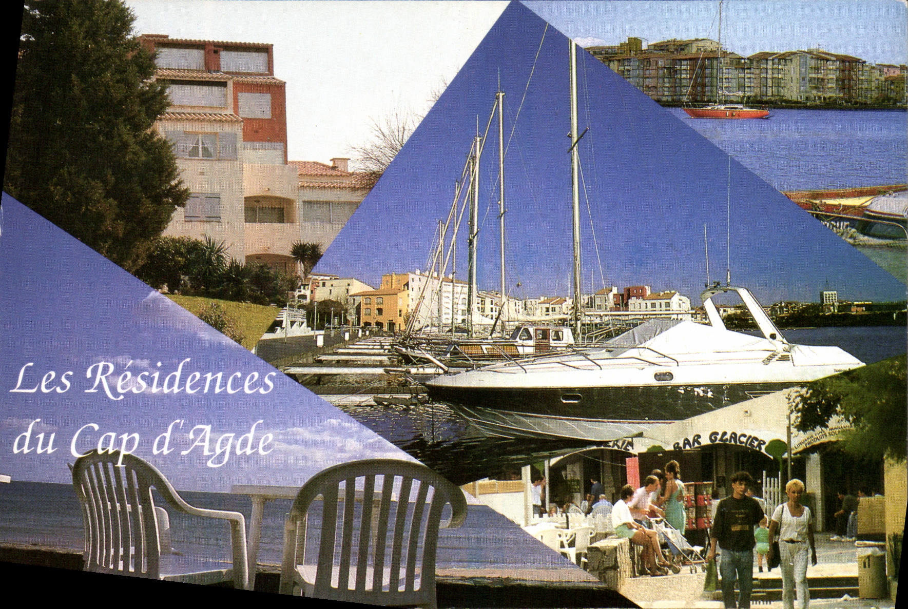 CPM Bureau Lagrange Geci Vacances Batiment les Roches rouges rue des Vaisseaux