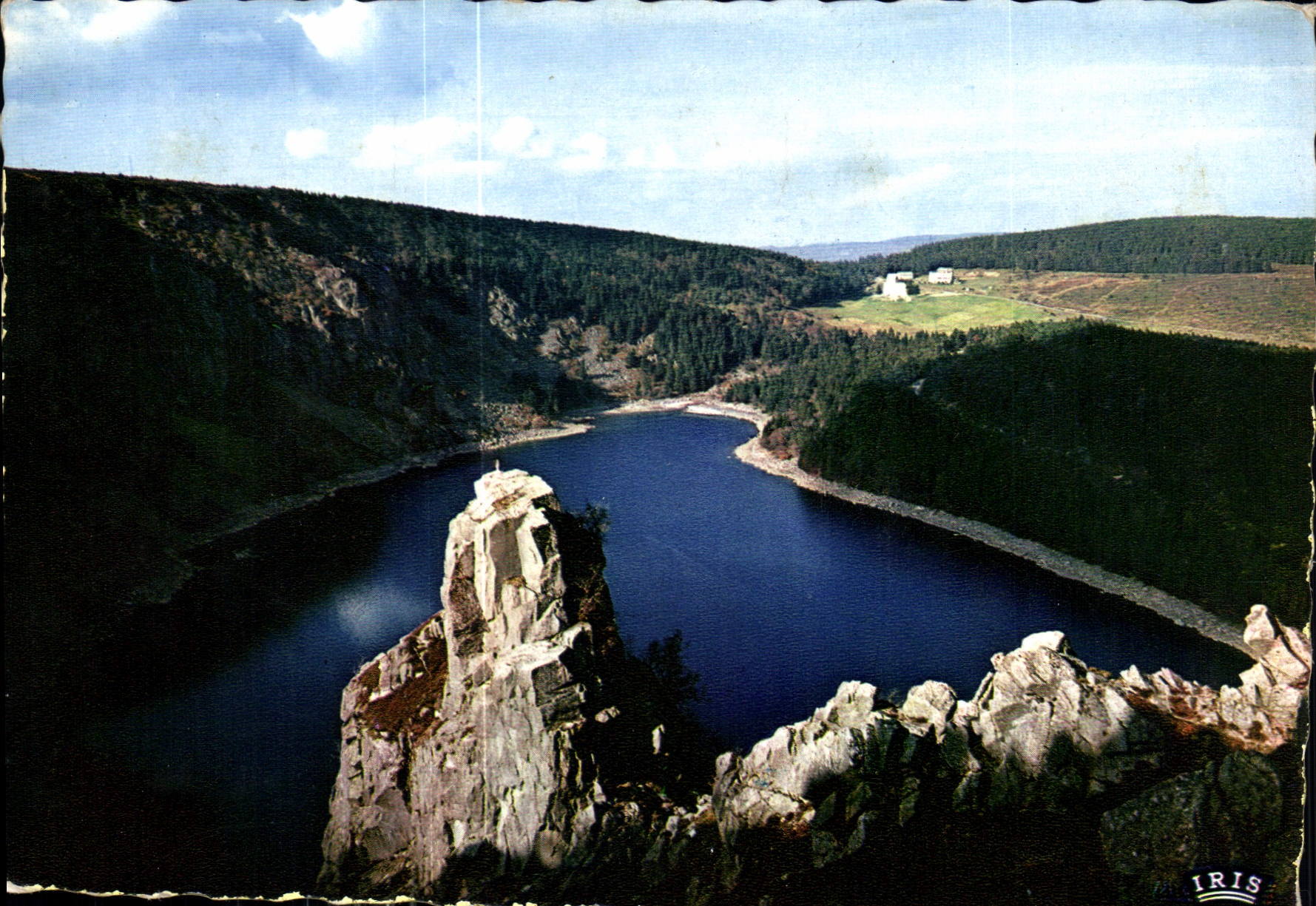 CPM Les Hautes vosges Le Lac Blanc 