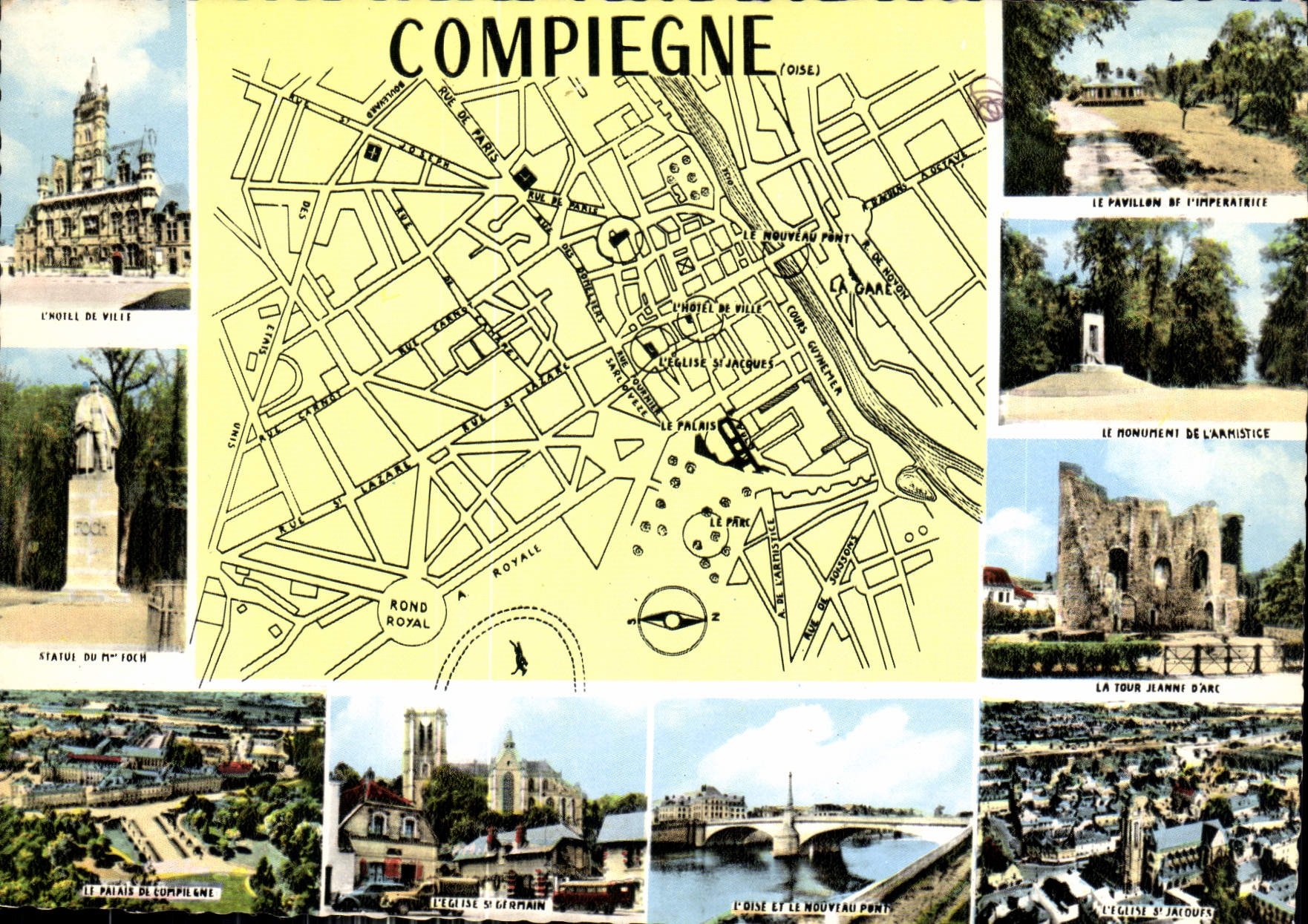 CPM Compiegne Oise 
