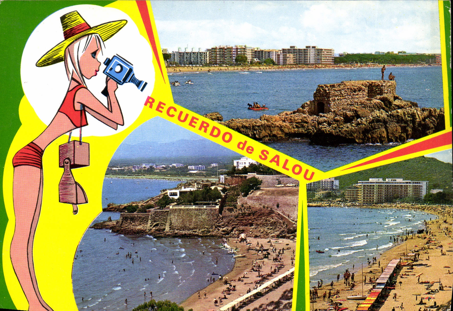 CPM Salou Playas Beaches Plages 