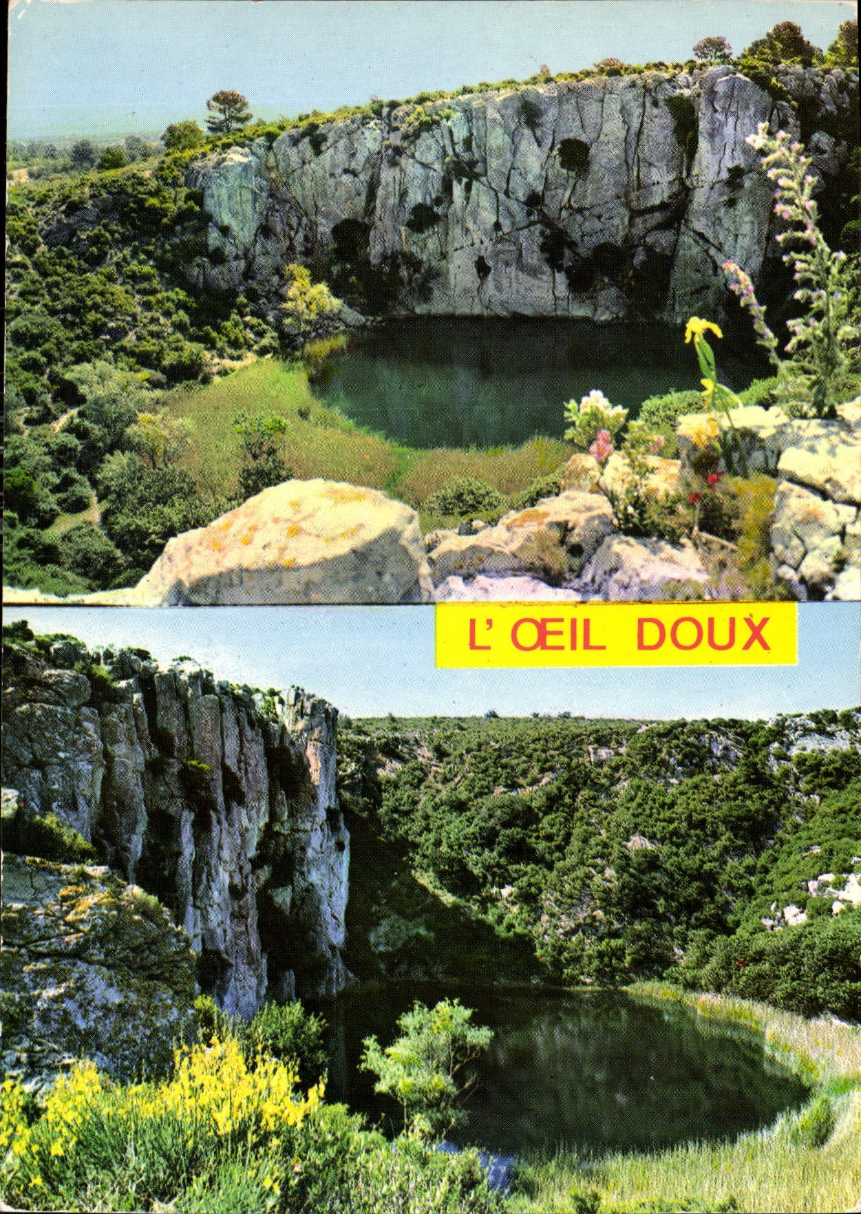 CPM Environs de Narbonne Plage et St Pierre Massif de la Clape Promenade a l'Oeil Doux