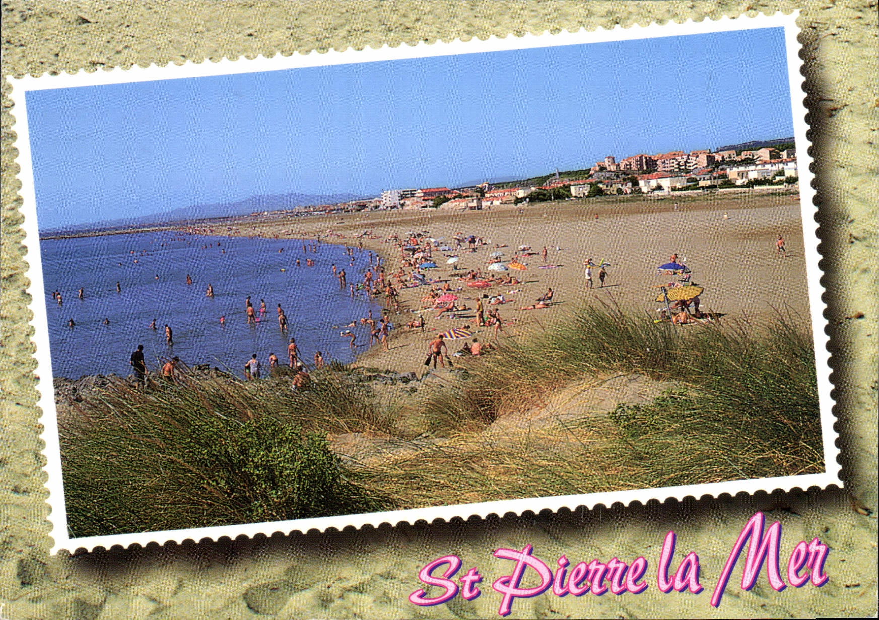 CPM Au bord de la Mediterranee Saint Pierre la Mer Aude