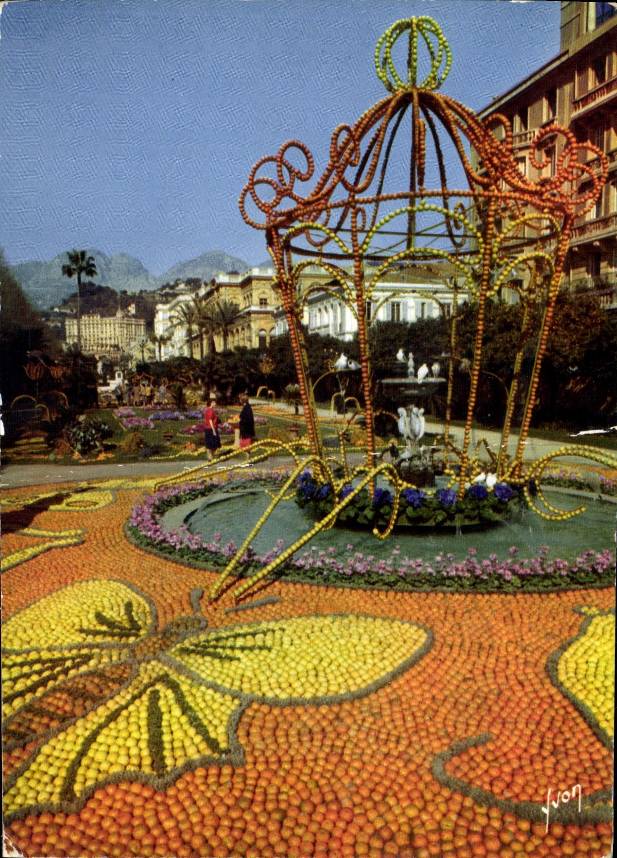 CPM Couleurs et Lumiere de France La Cote d'Azur miracle de la nature Menton Alpes Maritimes