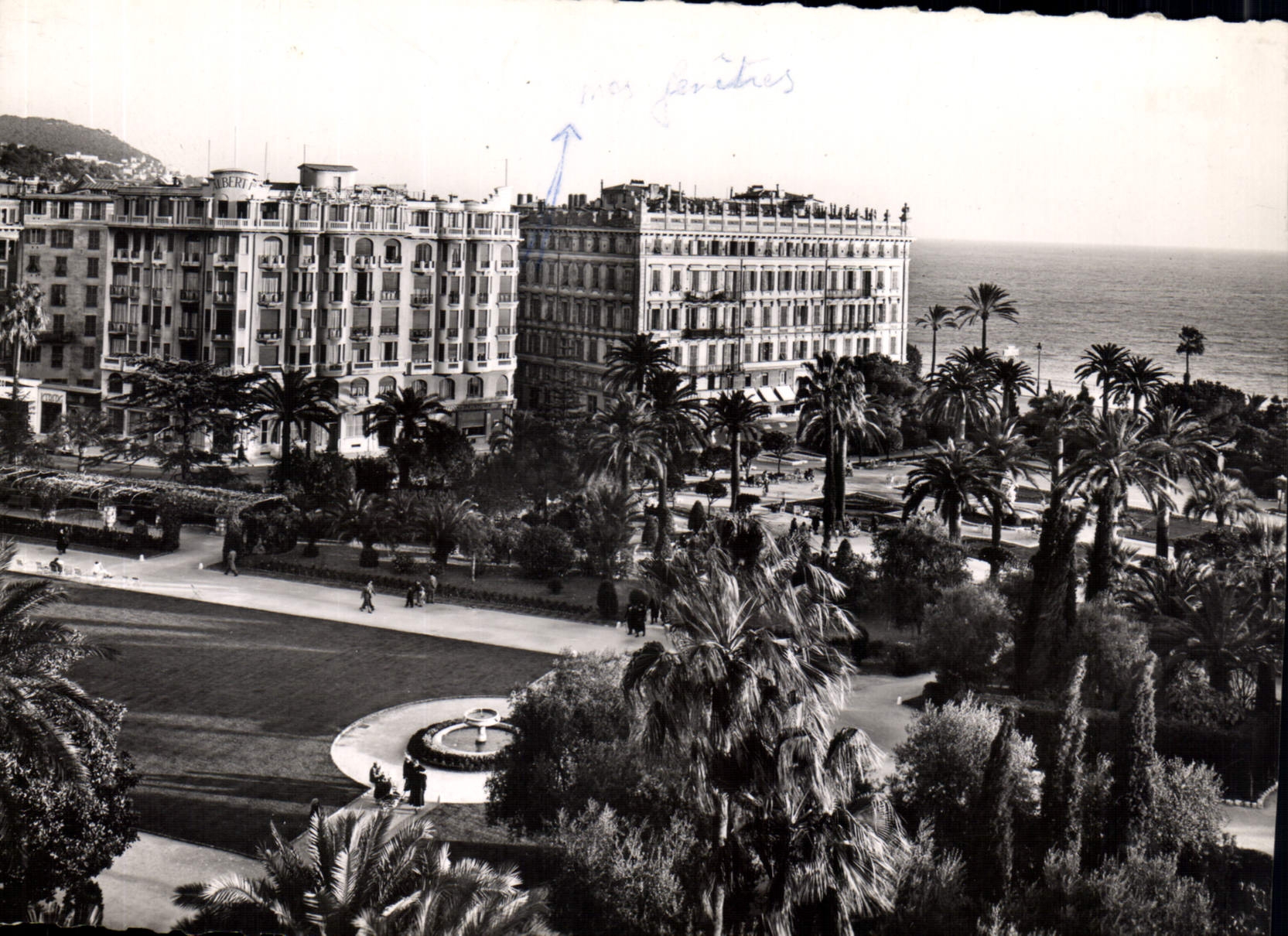 CPM Nice Le Jardin Albert I Hotels