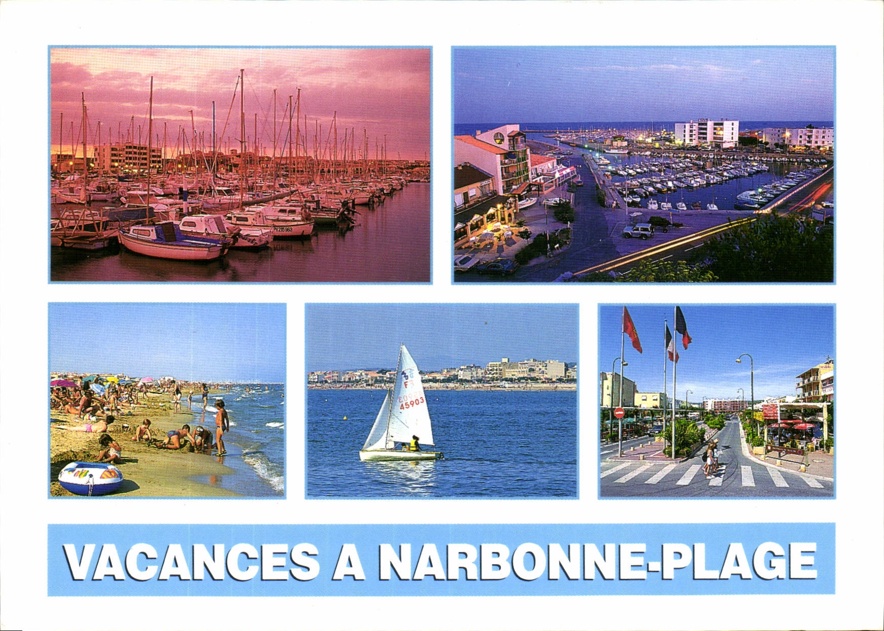 CPM Narbonne Plage Aude 