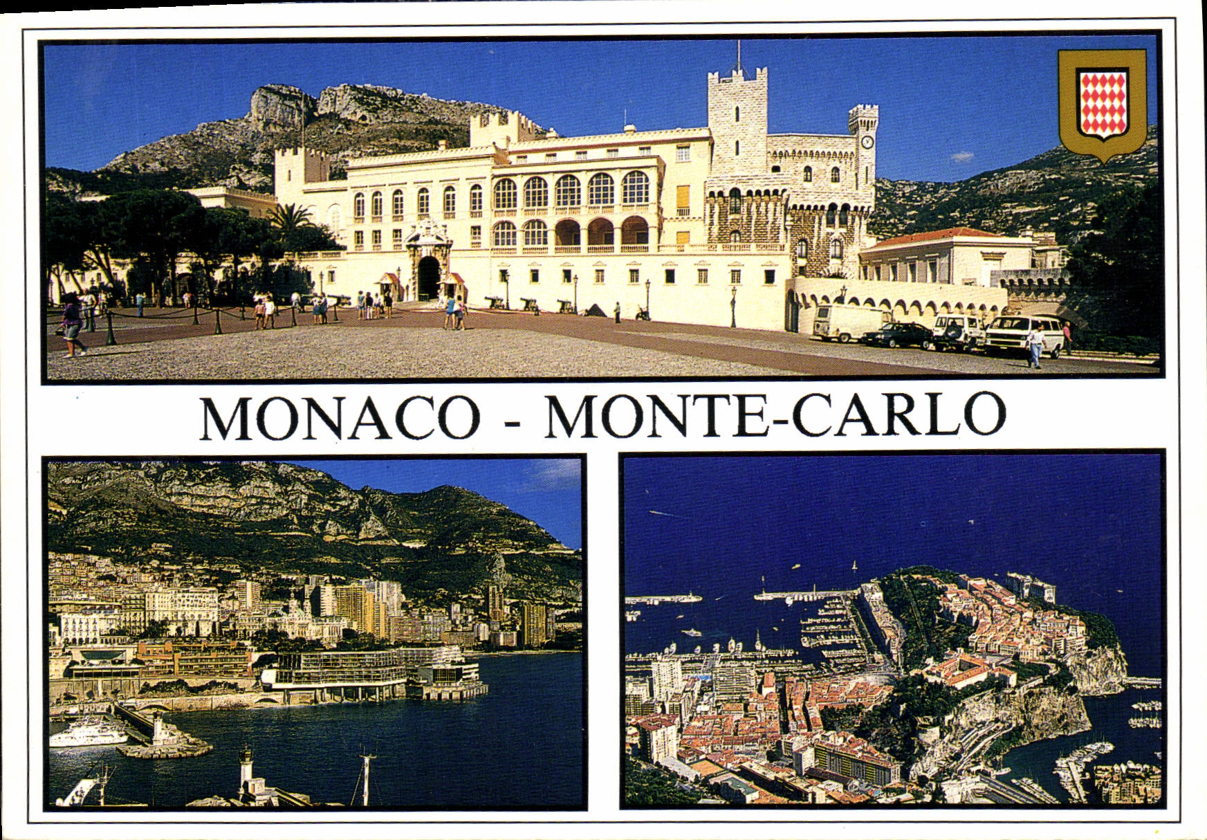 CPM Monaco Monte Carlo Le Palais Princier Monte Carlo Le Rocher de Monaco et le Port