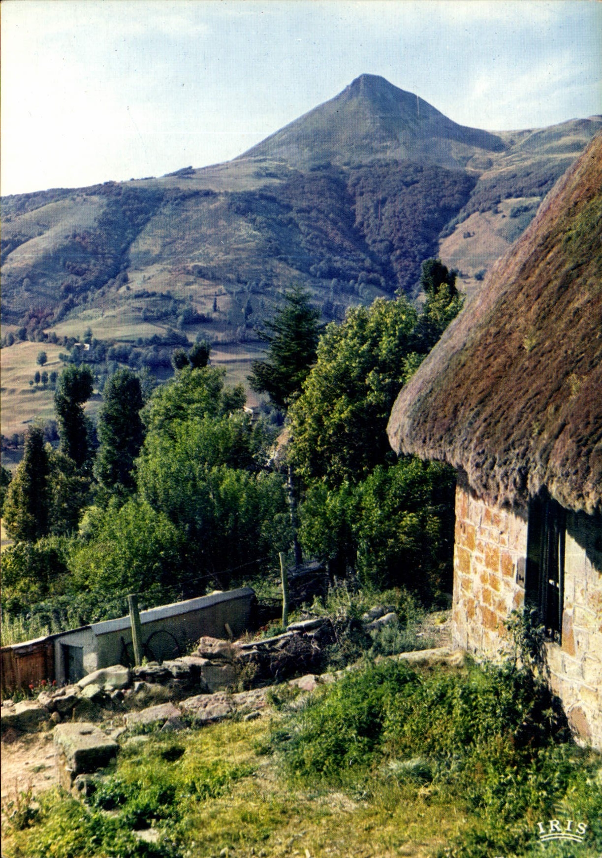 CPM Auvergne Touristique Les Monts du Cantal Le puy Griou 