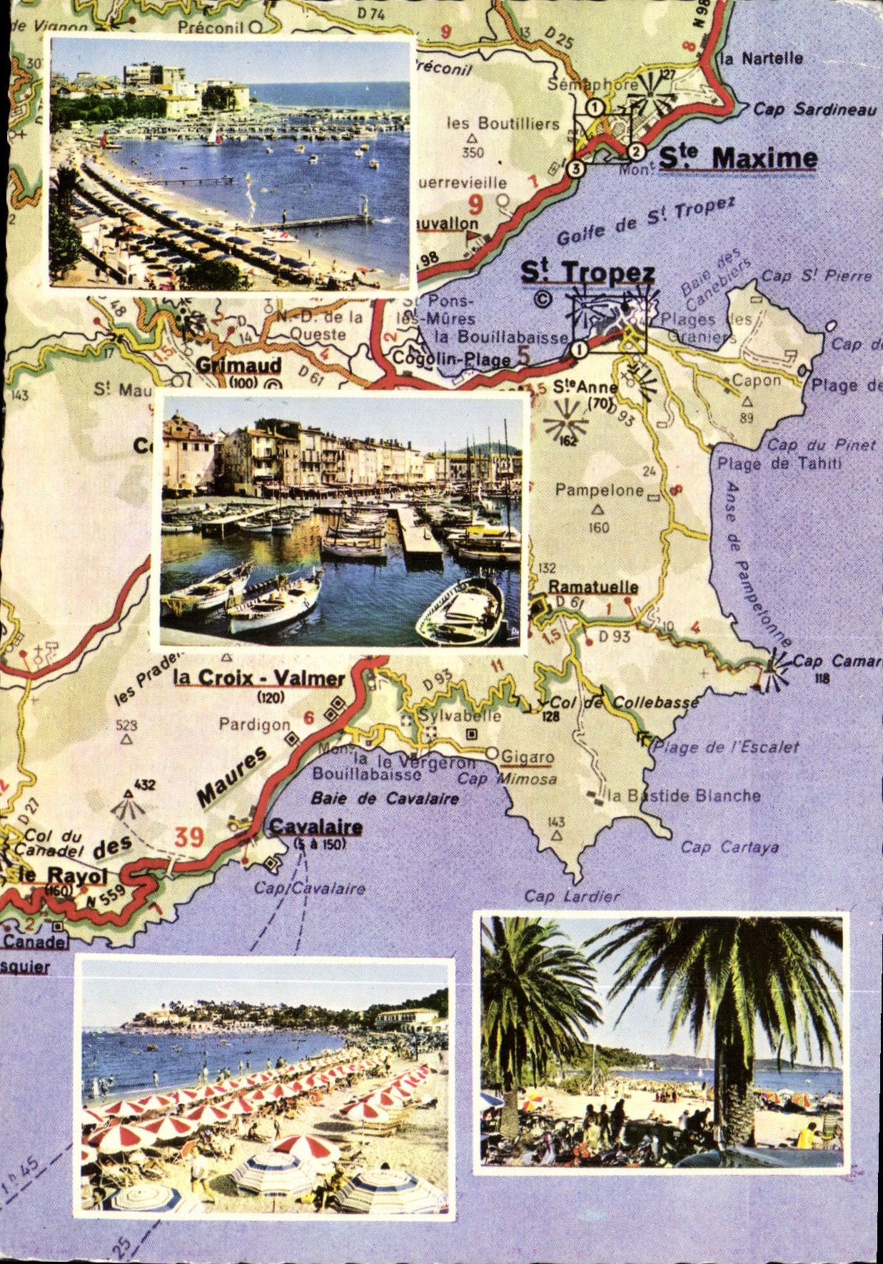 CPM Sainte Maxime Saint Tropez Calvaire La Croix Valmer