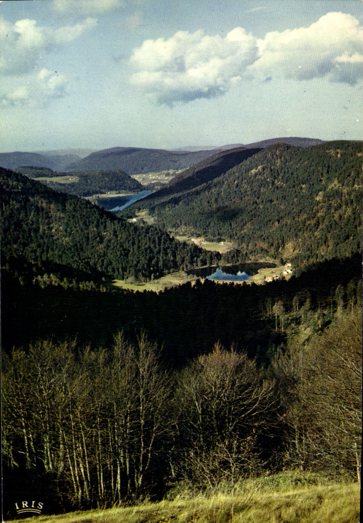 CPM Les Vosges pittoresque vallee des lacs de Retournemer et de Longemer 