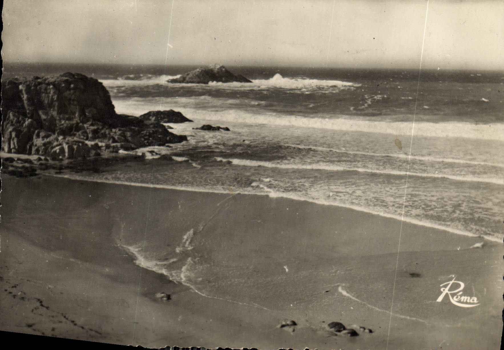 CPM Quiberon Marbihan la Cote Sauvage 