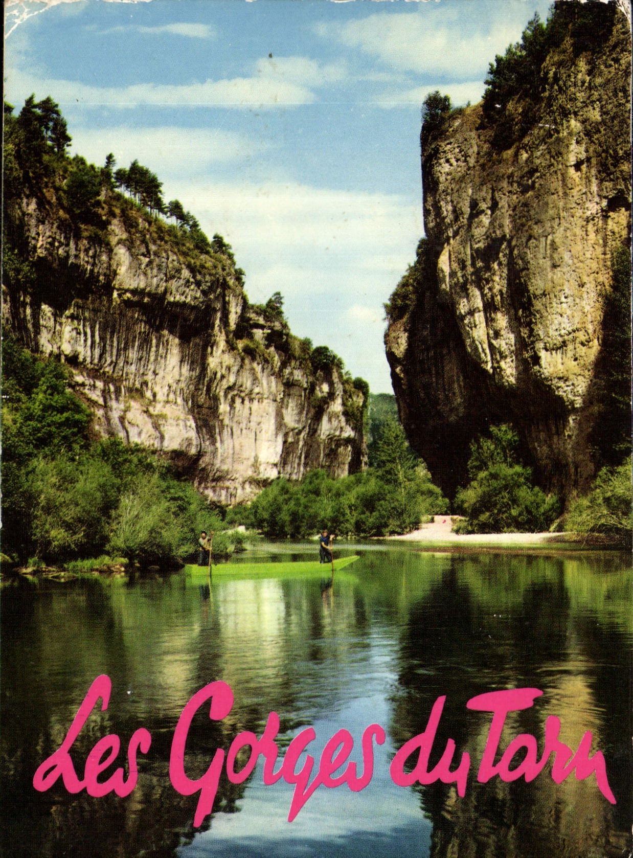CPM En Parcourant les Gorges du tarn les detroits 