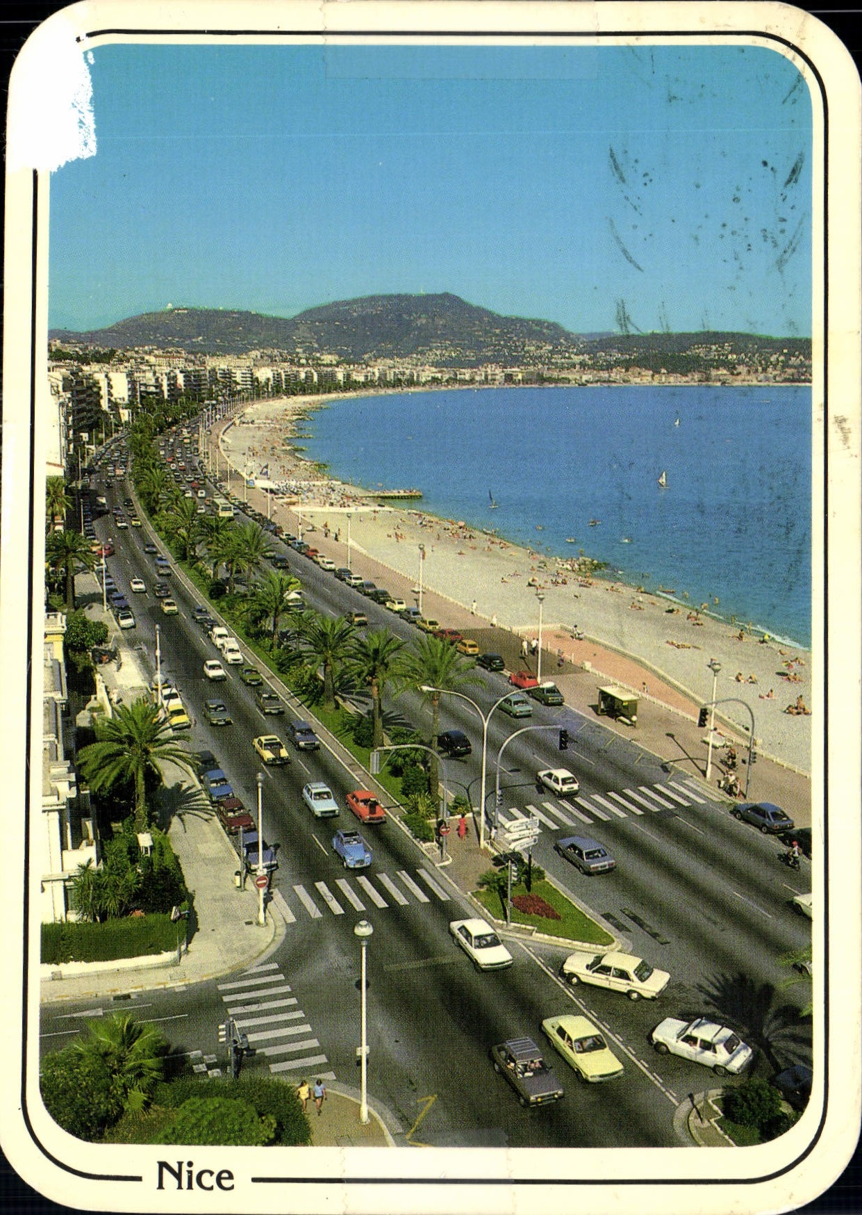 CPM Reflets de la Cote d'Azur la Promenade des Anglais vue generale 
