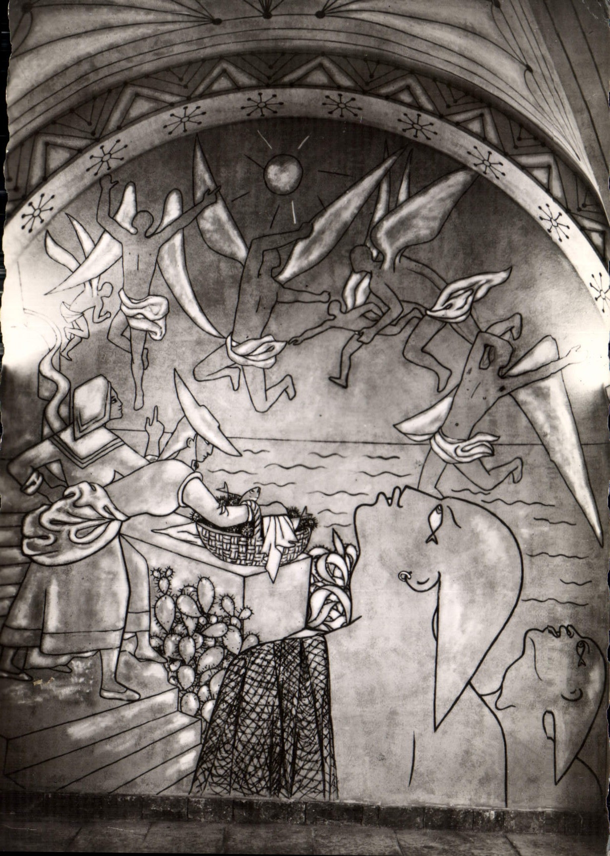 CPM Chapelle Saint Pierre de Villefranche sur Mer offerte aux pecheurs de Villefranch Beaulieu et Sa