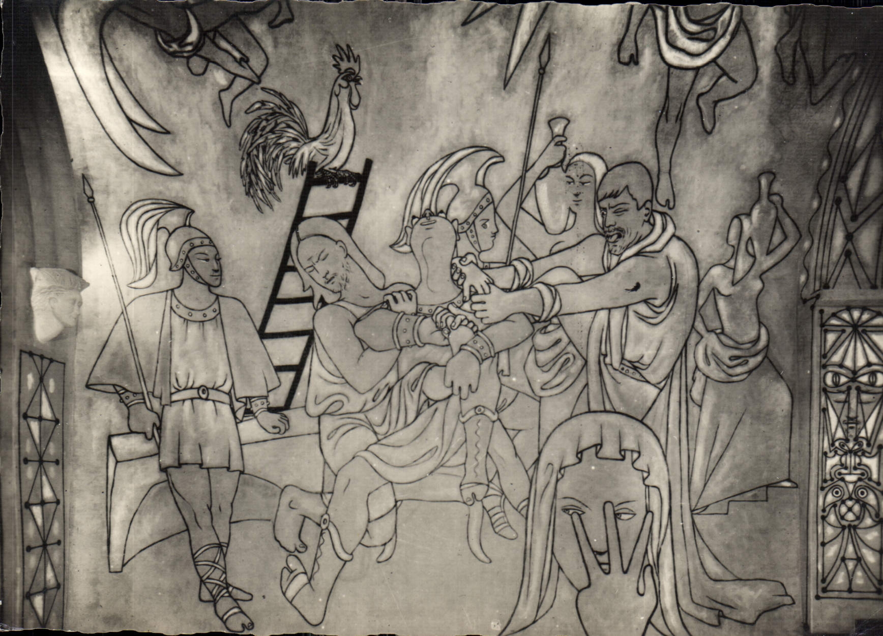 CPM Chapelle Saint Pierre de Villefranche sur Mer offerte aux pecheurs de Villefranch Beaulieu et Sa