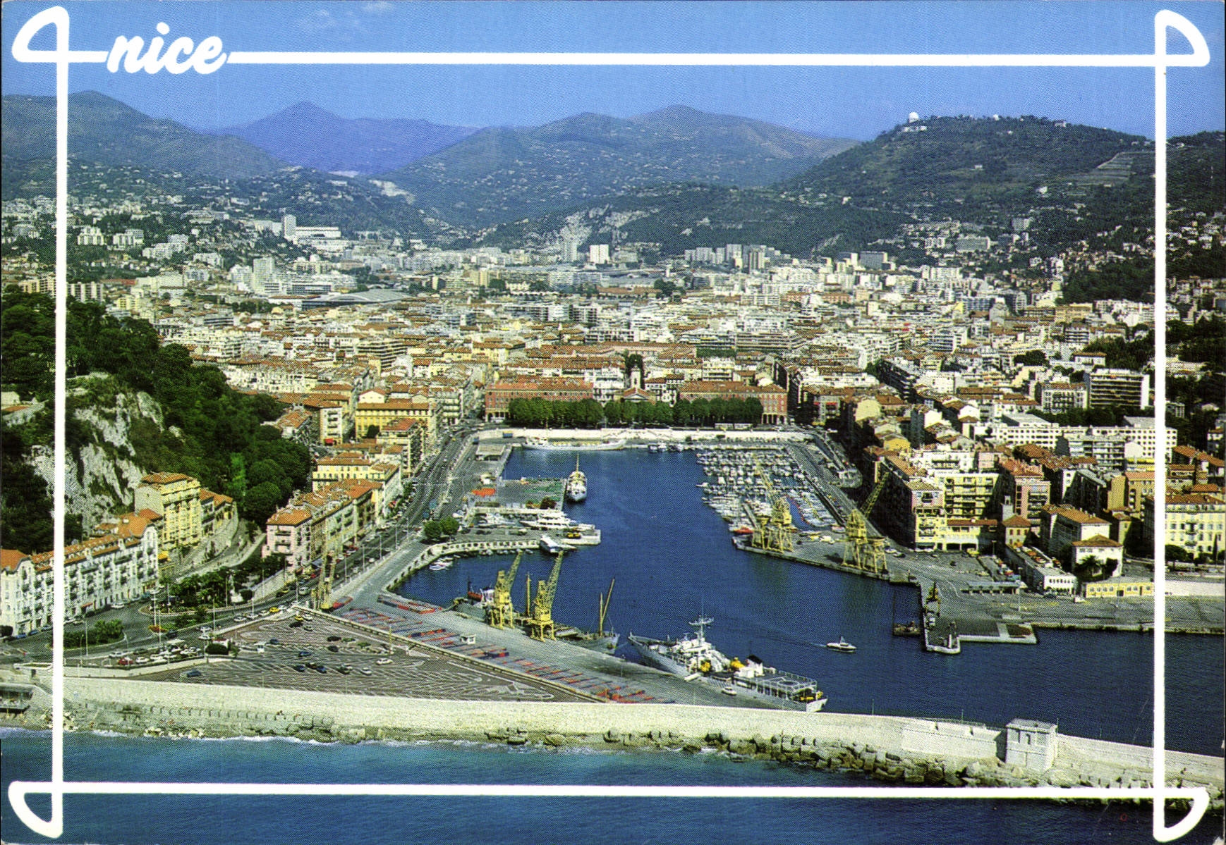 CPM Cote d'Azur Nice le port Lympis 